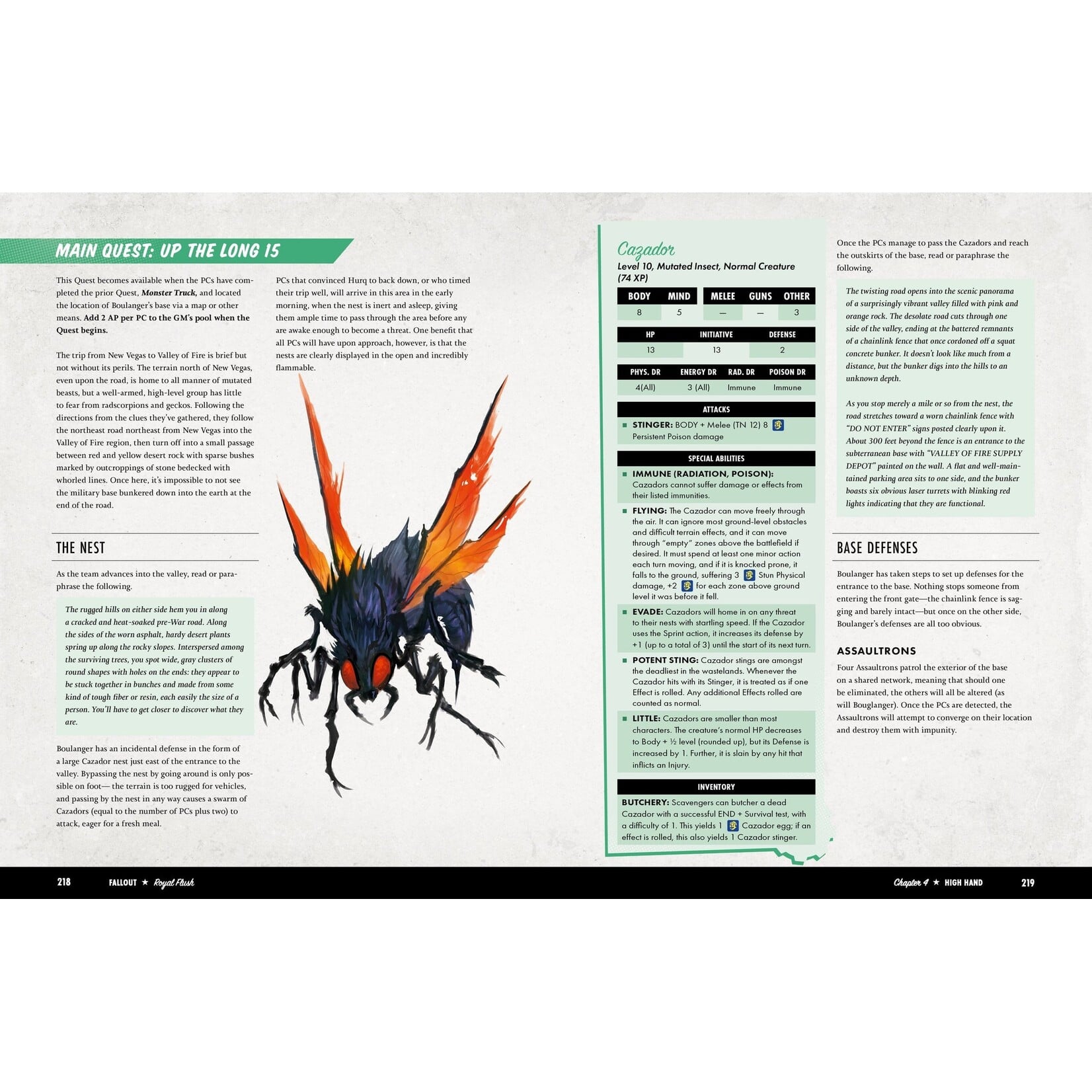 Modiphius Entertainment Fallout RPG: Royal Flush (EN)
