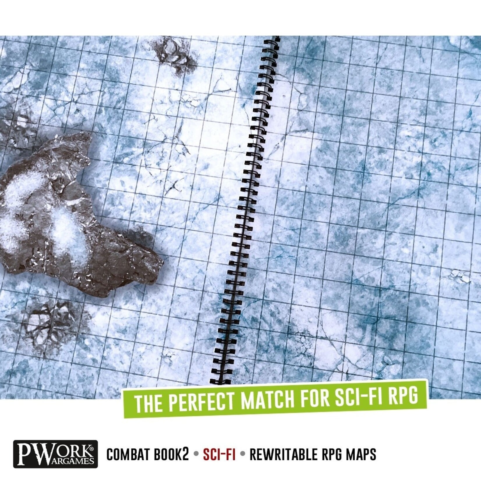 PWorkWargames A3 Combat Book 2 - Sci-Fi