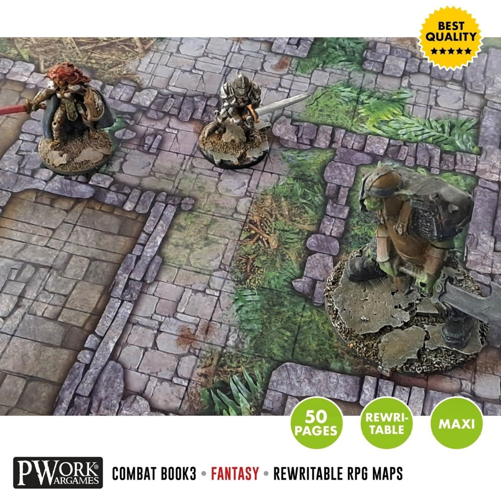 PWorkWargames A3 Combat Book 3 - Fantasy