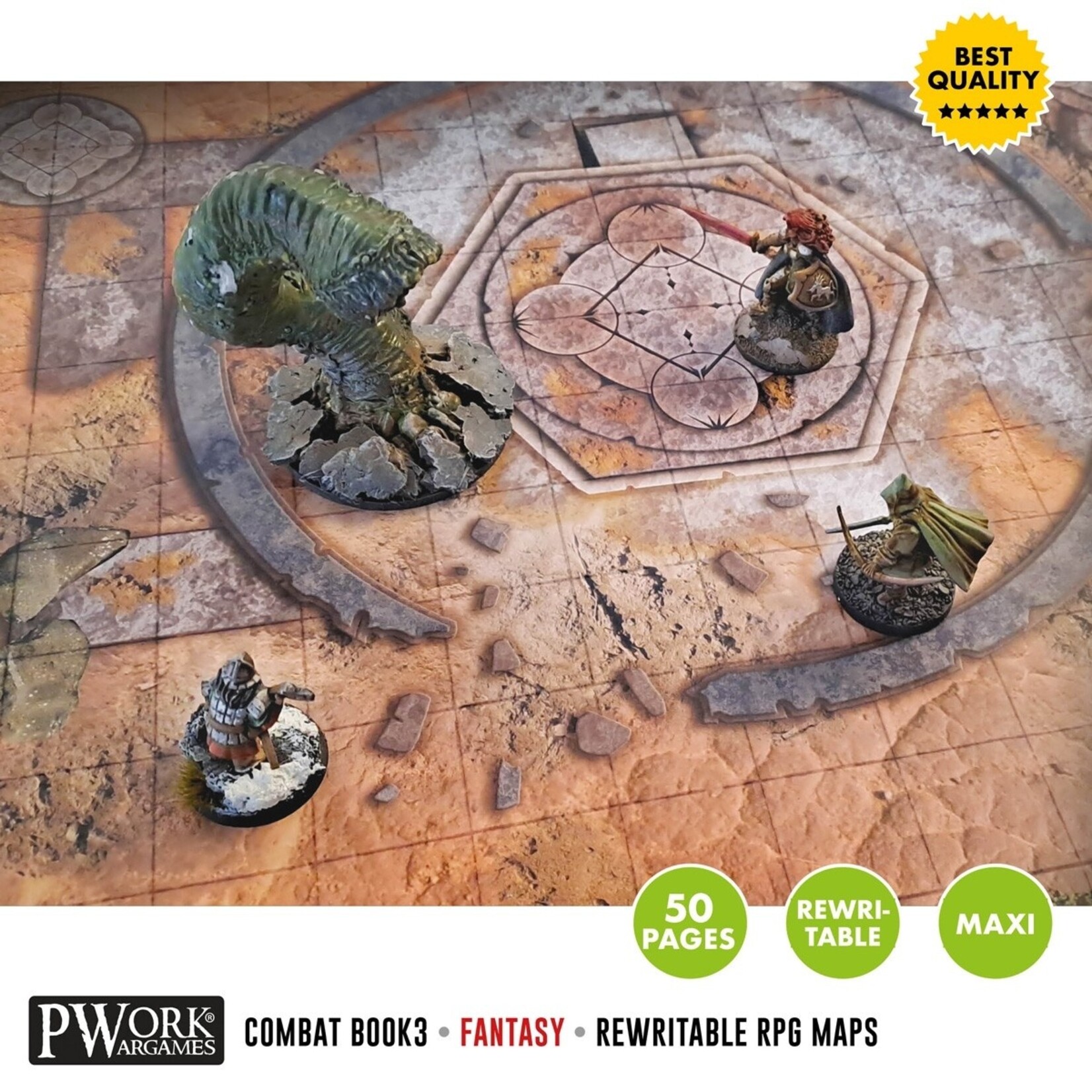 PWorkWargames A3 Combat Book 3 - Fantasy