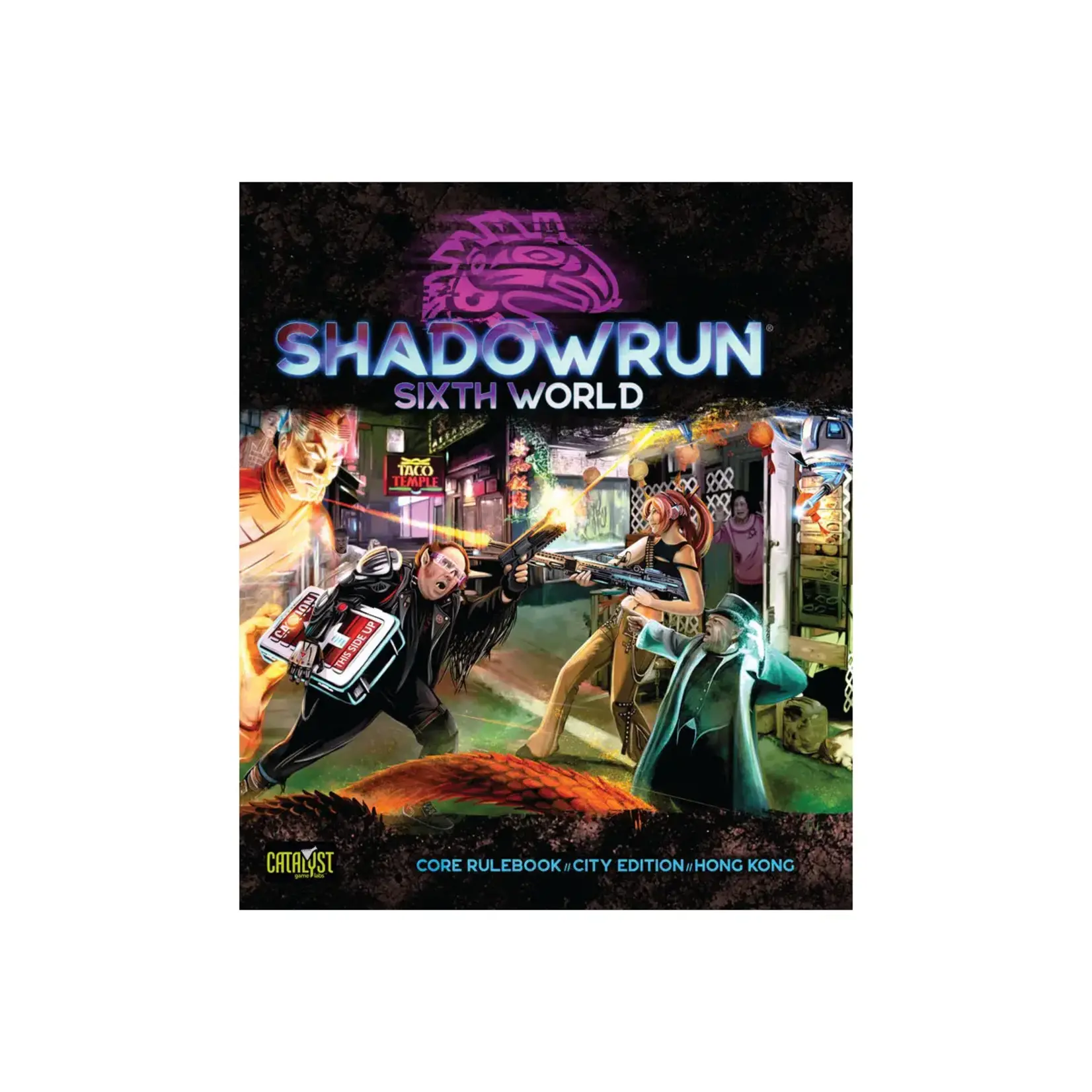 Catalyst Game Labs Shadowrun Sixth World Core Rulebook City Edition Hong Kong (EN) (Pre-order)