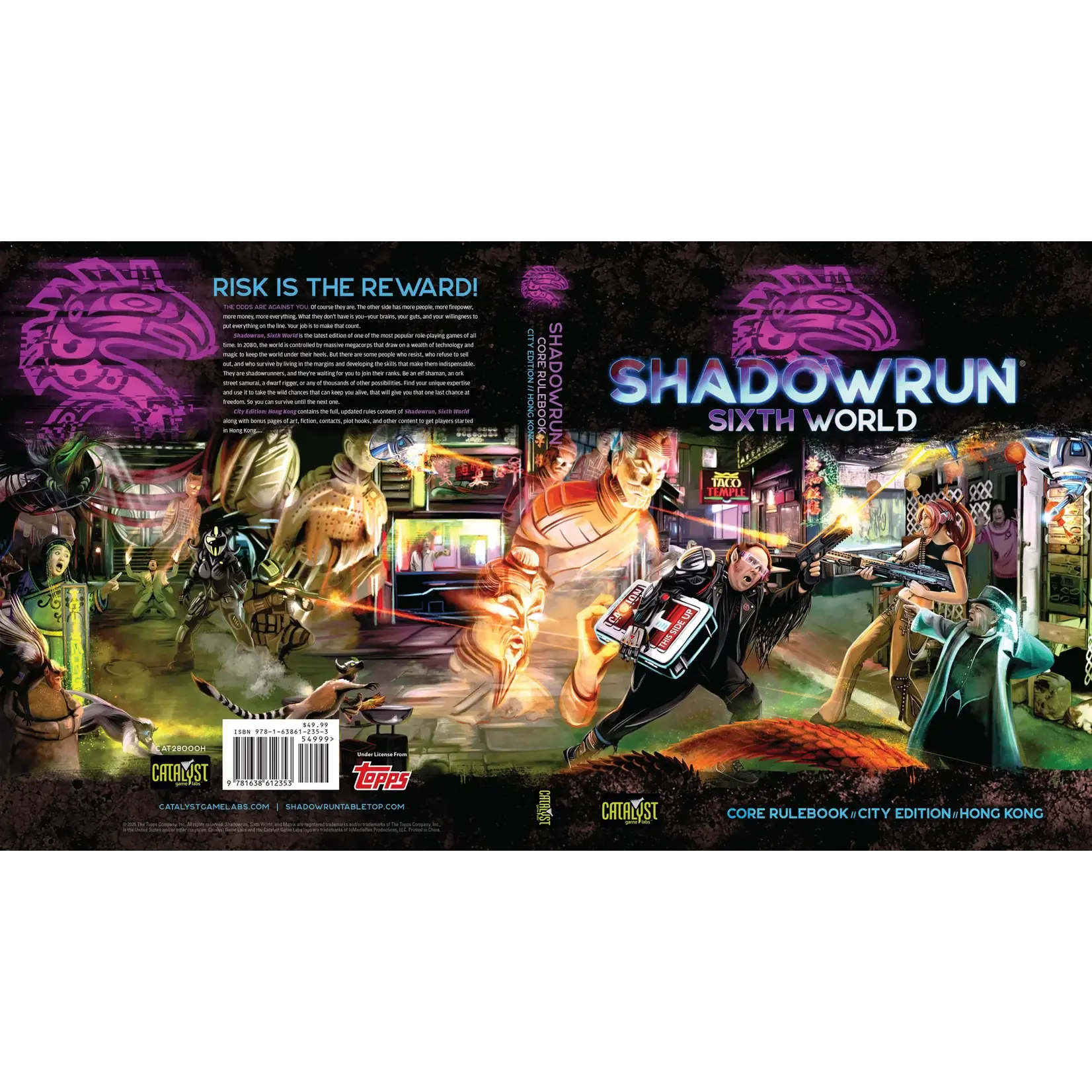 Catalyst Game Labs Shadowrun Sixth World Core Rulebook City Edition Hong Kong (EN) (Pre-order)