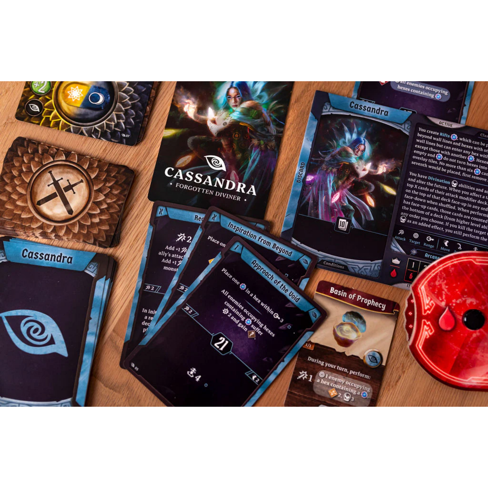 Cephalofair Games Gloomhaven: Mercenary Pack Cassandra Forgotten Diviner (EN) (Pre-order)