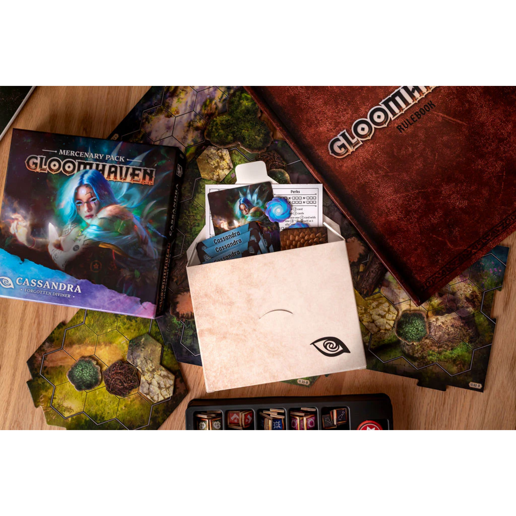 Cephalofair Games Gloomhaven: Mercenary Pack Cassandra Forgotten Diviner (EN) (Pre-order)