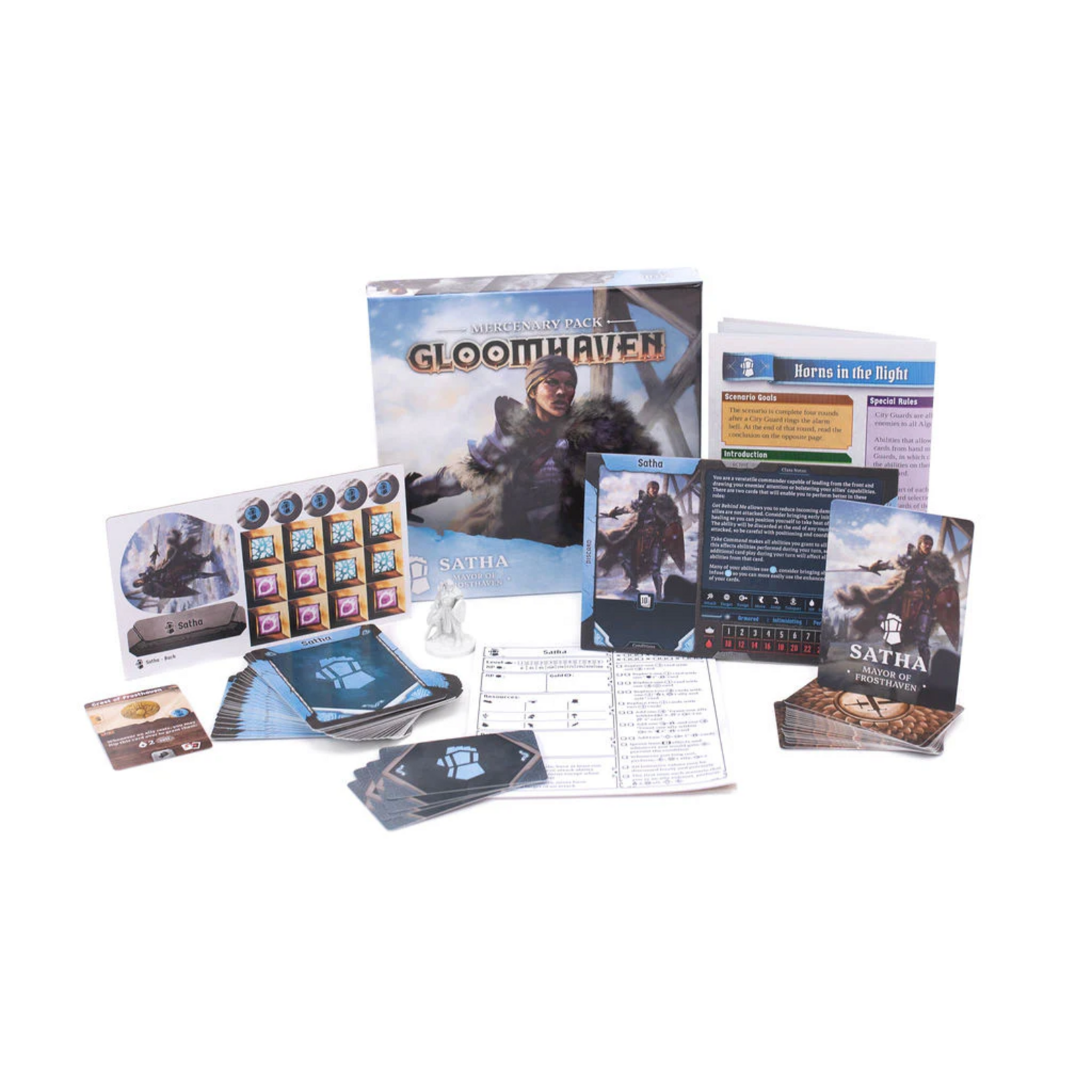 Cephalofair Games Gloomhaven: Mercenary Pack Satha Mayor (EN) (Pre-order)