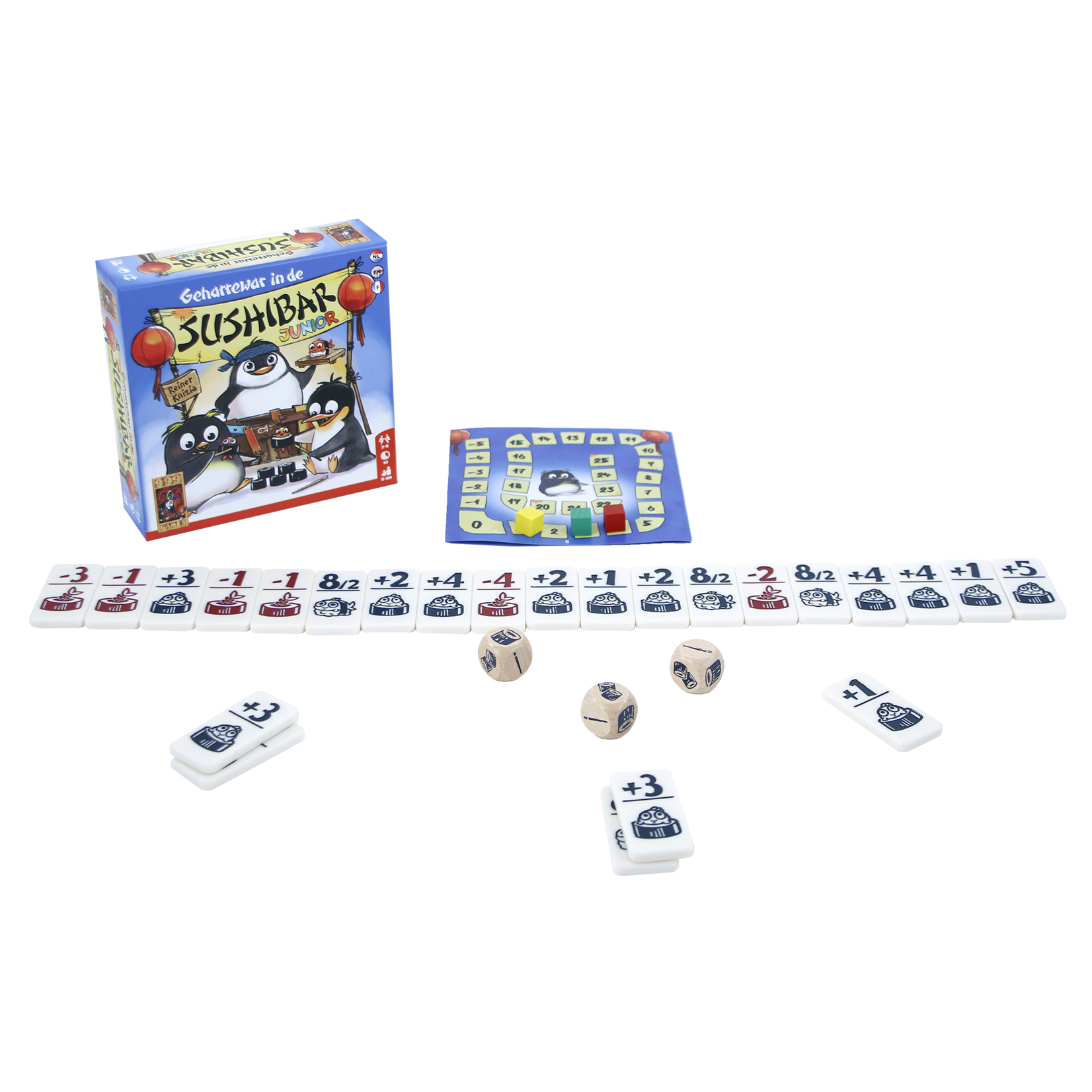999-Games Geharrewar in de Sushibar Junior (NL/EN/FR)