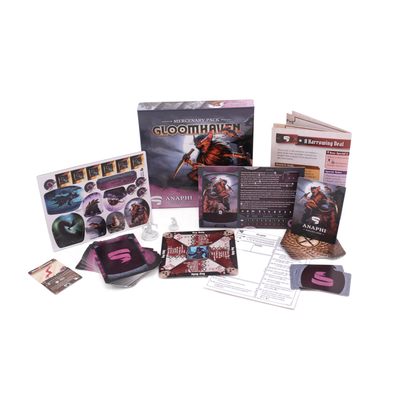 Cephalofair Games Gloomhaven: Mercenary Pack Anaphi Fallen Lion (EN) (Pre-order)