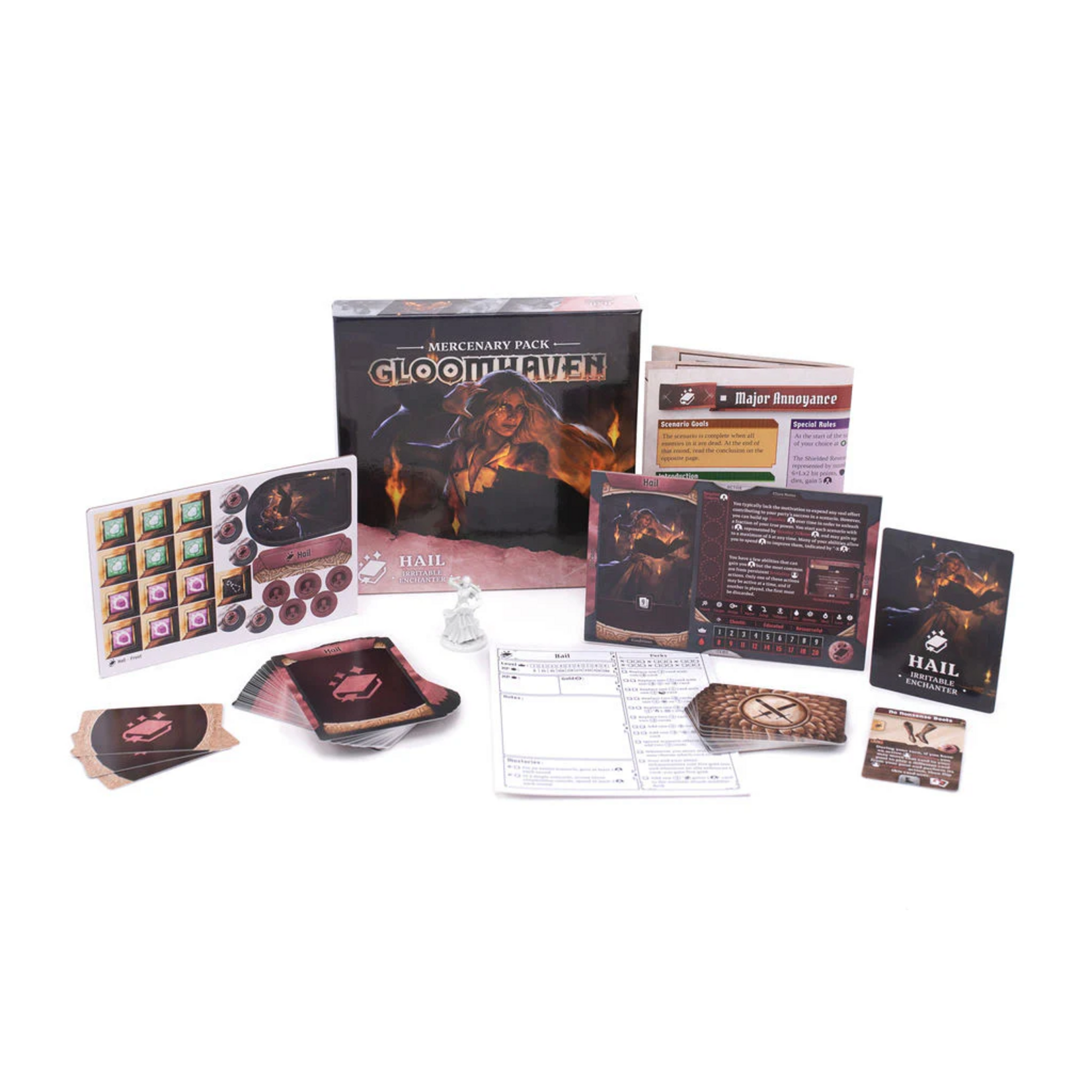 Cephalofair Games Gloomhaven: Mercenary 4-Pack Bundle (EN) (Pre-order)
