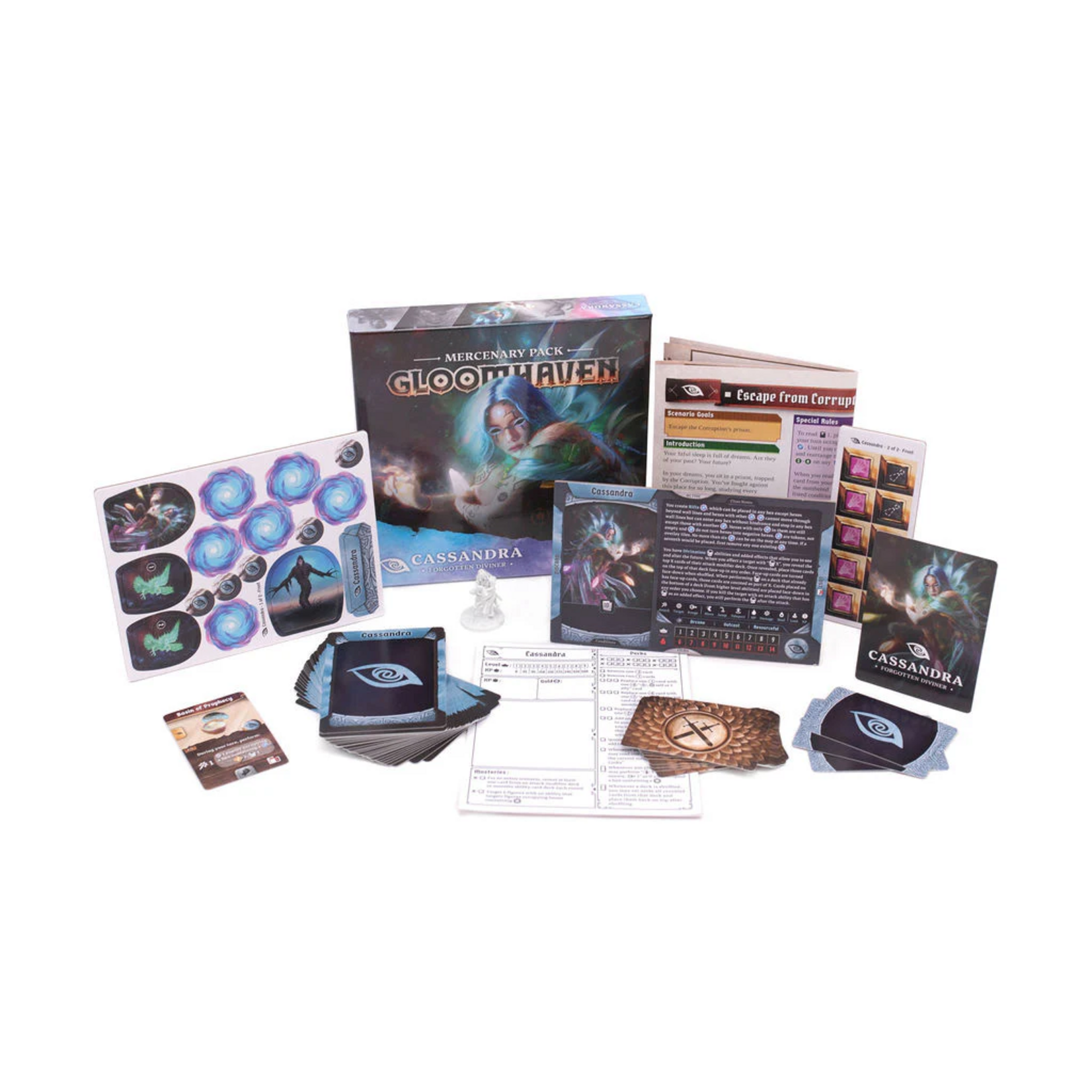 Cephalofair Games Gloomhaven: Mercenary 4-Pack Bundle (EN) (Pre-order)