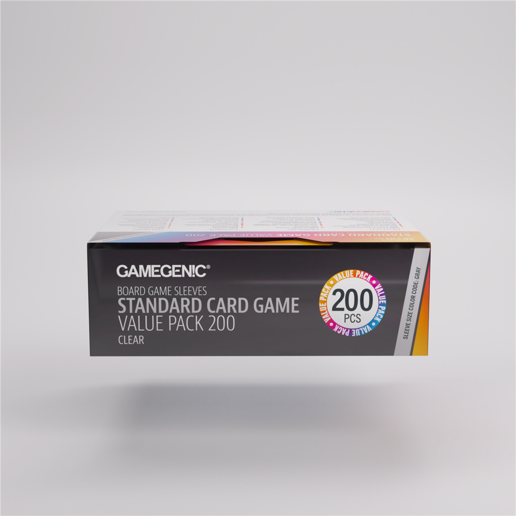 Gamegenic Standard Card Game Clear Sleeves Value Pack (200)