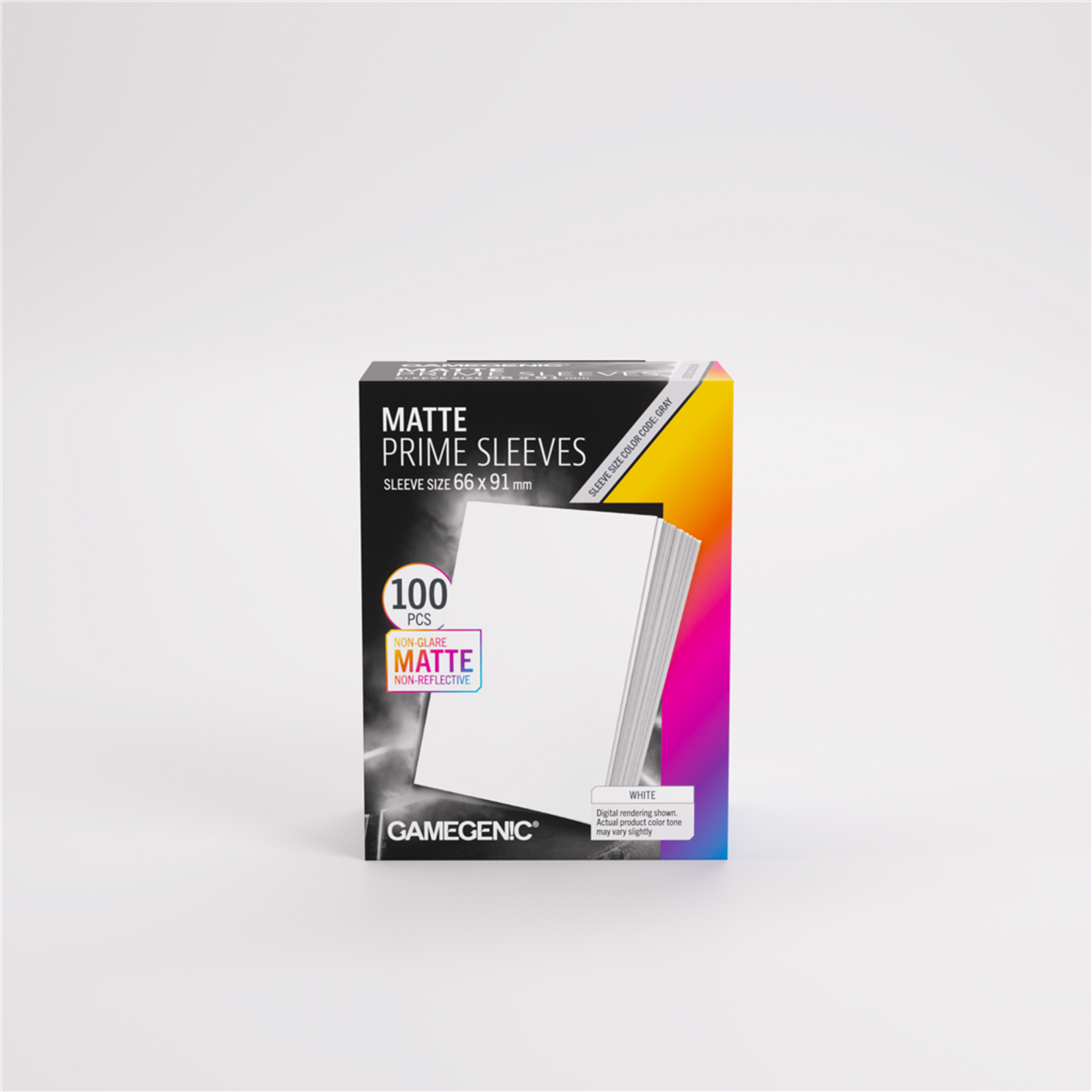 Gamegenic Gamegenic Matte Sleeves White (100) - Standard (Gray)