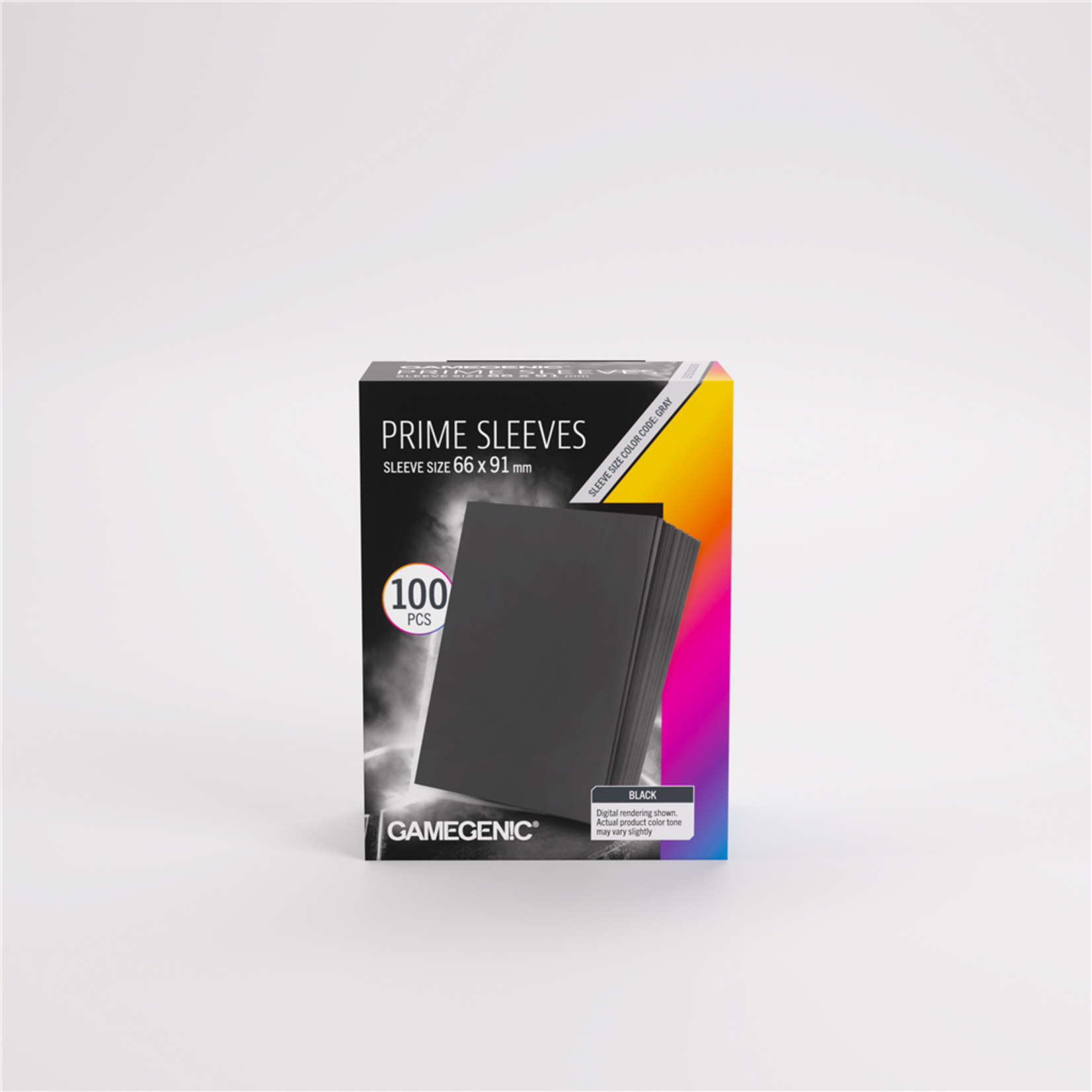 Gamegenic Gamegenic Prime Sleeves Black (100) - Standard (Gray)