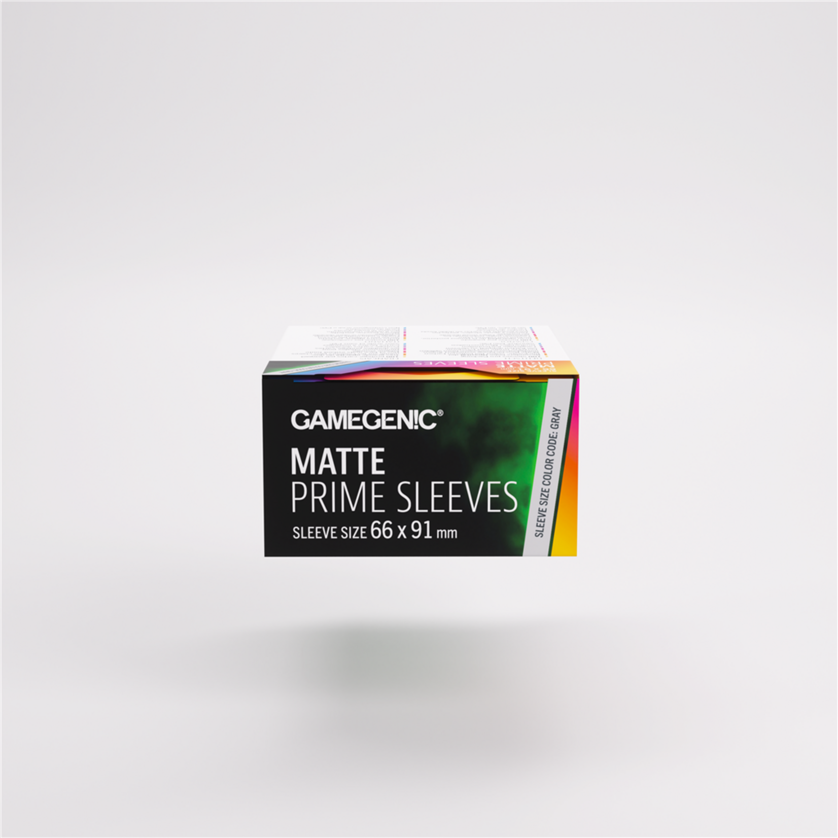 Gamegenic Gamegenic Matte Sleeves Green (100) - Standard (Gray)