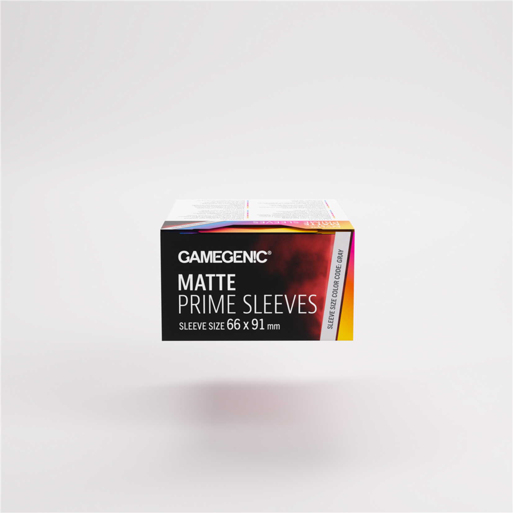Gamegenic Gamegenic Matte Sleeves Red (100) - Standard (66 x 91 mm)