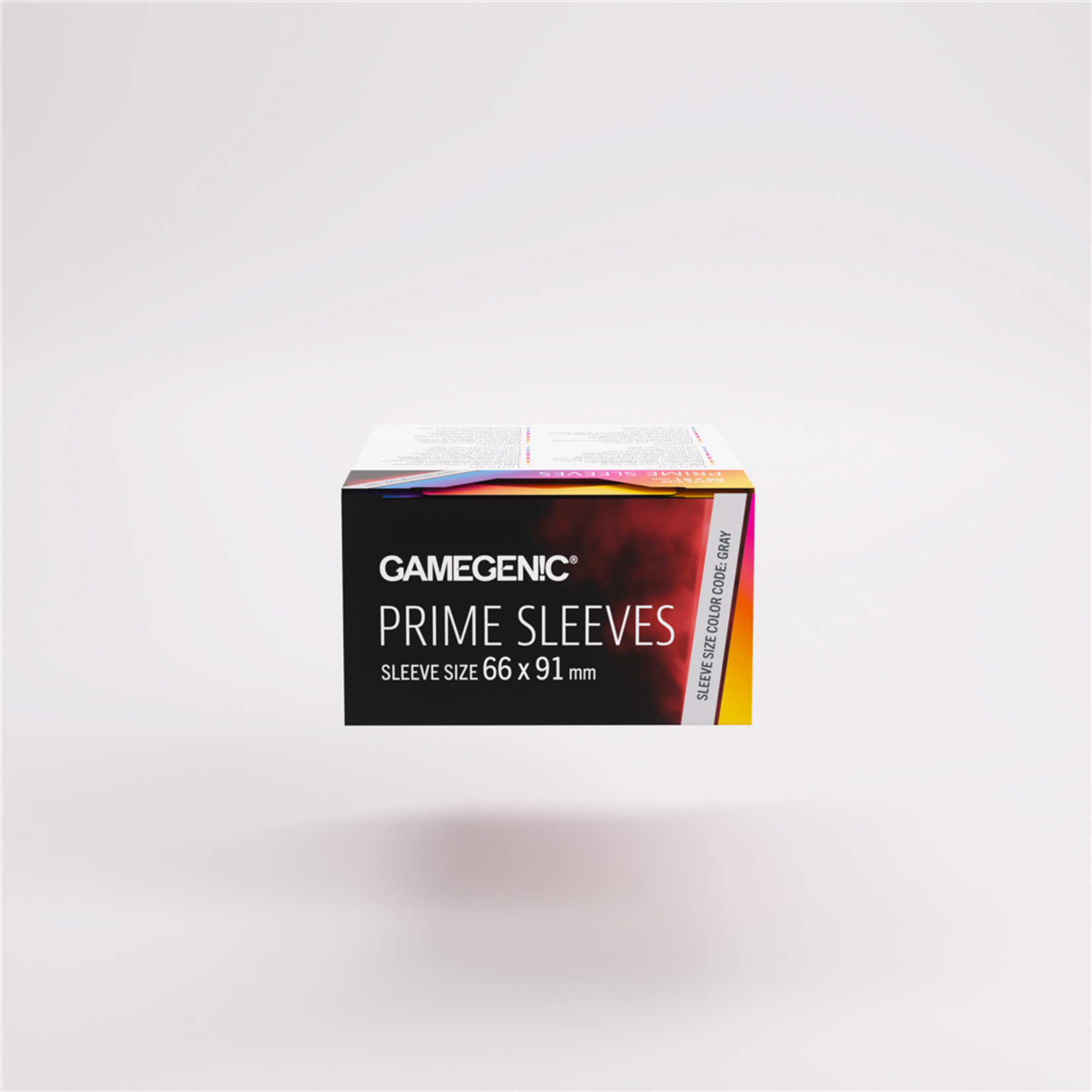 Gamegenic Gamegenic Prime Sleeves Red (100) - Standard (66 x 94 mm)