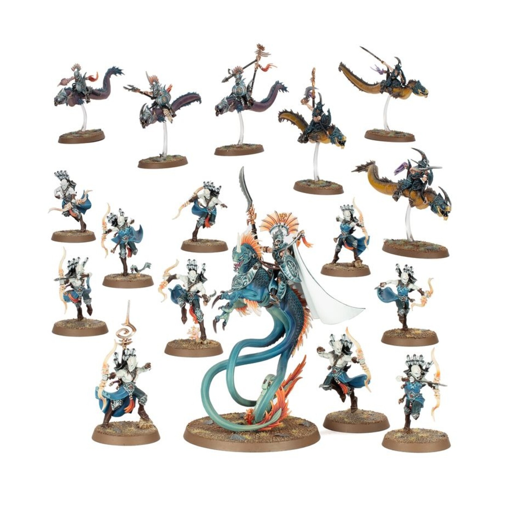 Games Workshop Spearhead: Idoneth Deepkin Akhelian Tide Guard