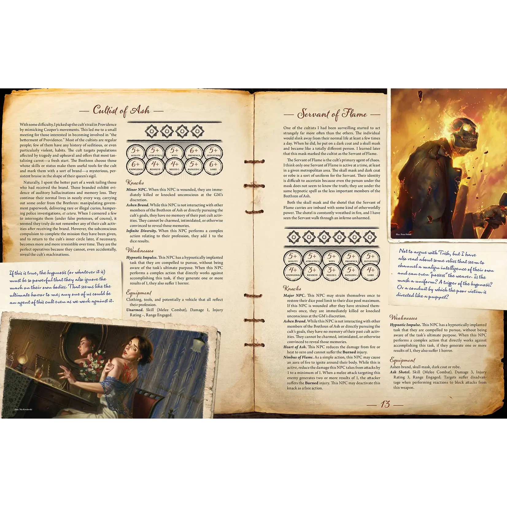 Fantasy Flight Games Arkham Horror RPG: Bestiary - The Thompson Files (EN)