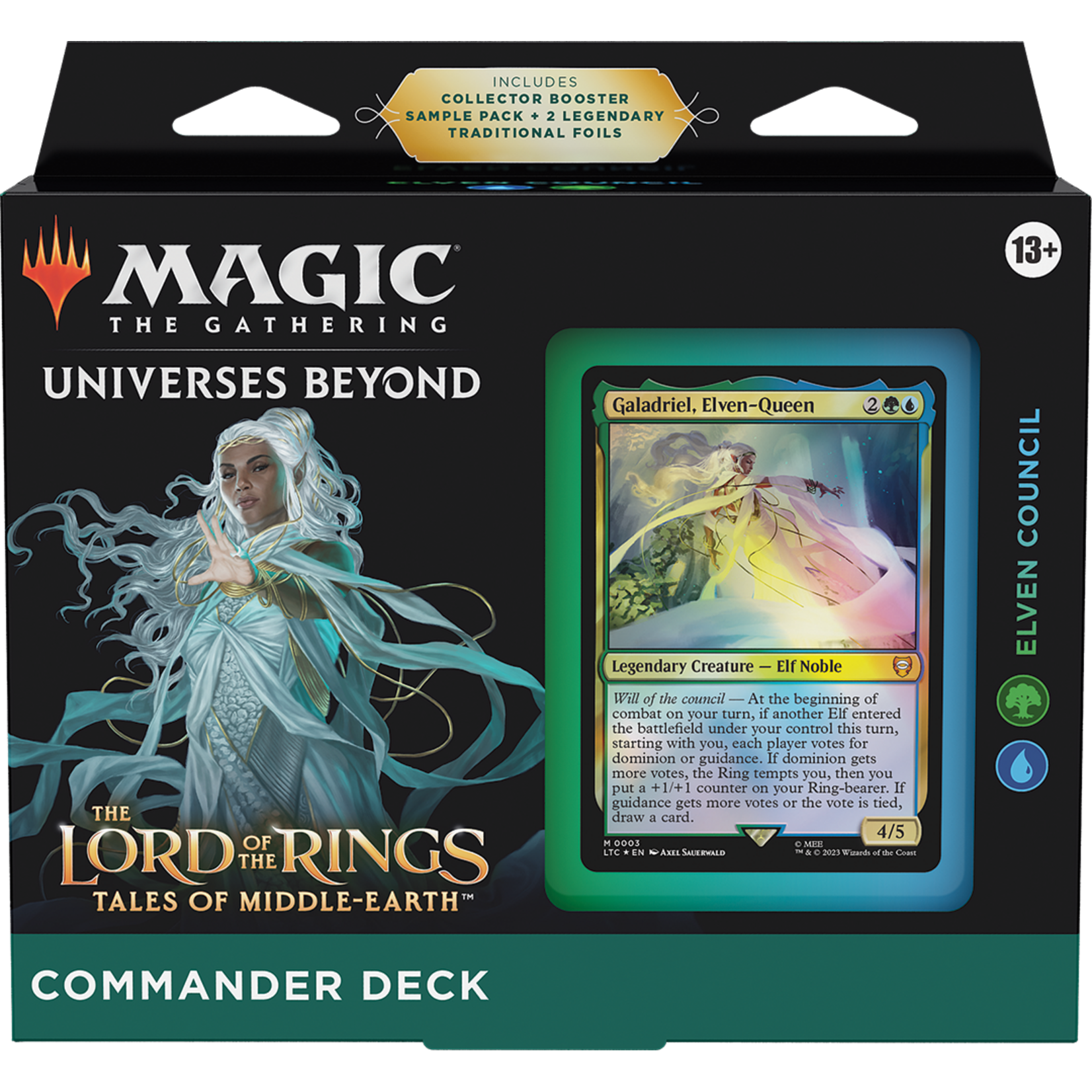Wizards of the Coast MtG The Lord of the Rings: Tales of Middle Earth Commander Deck Set (EN) **