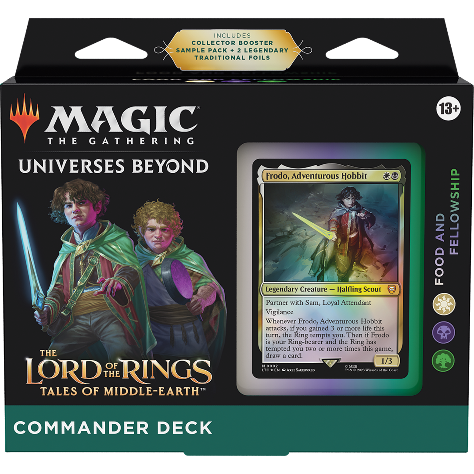 Wizards of the Coast MtG The Lord of the Rings: Tales of Middle Earth Commander Deck Set (EN) **