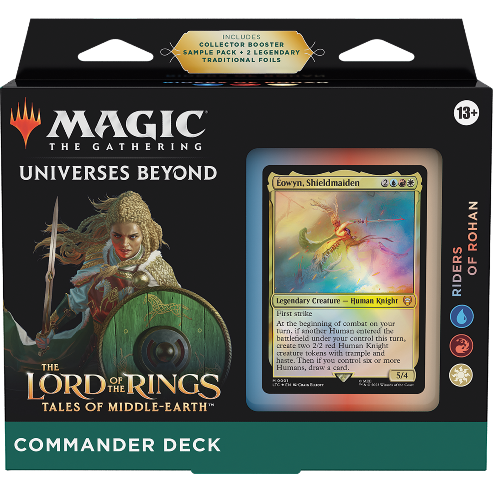 Wizards of the Coast MtG The Lord of the Rings: Tales of Middle Earth Commander Deck Set (EN) **