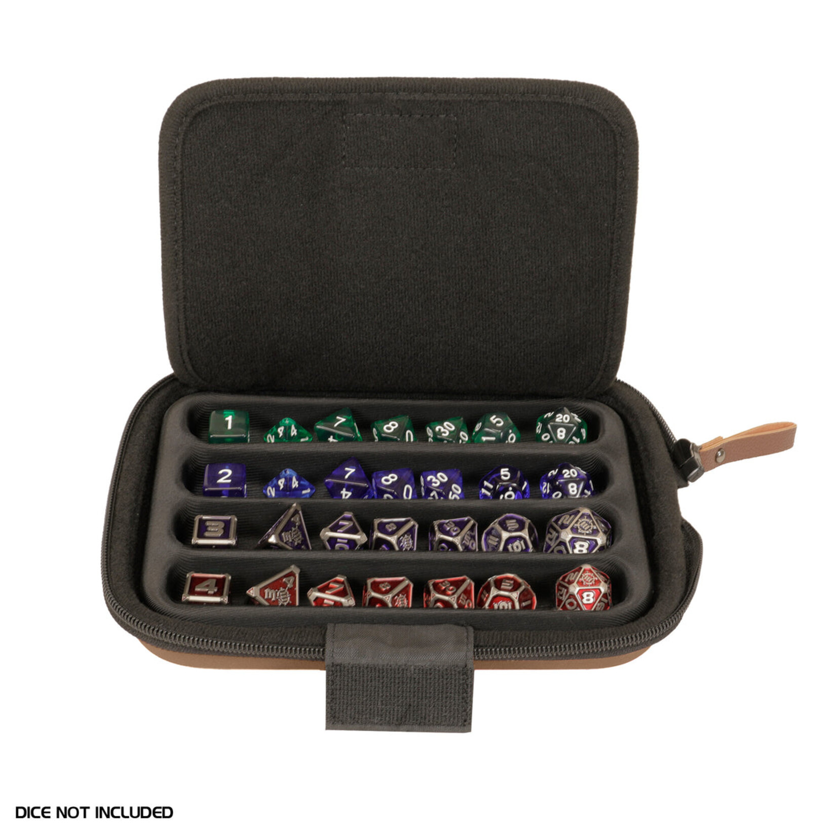 Enhance ENHANCE Dice Case and Tray (Designer Edition) - Tan