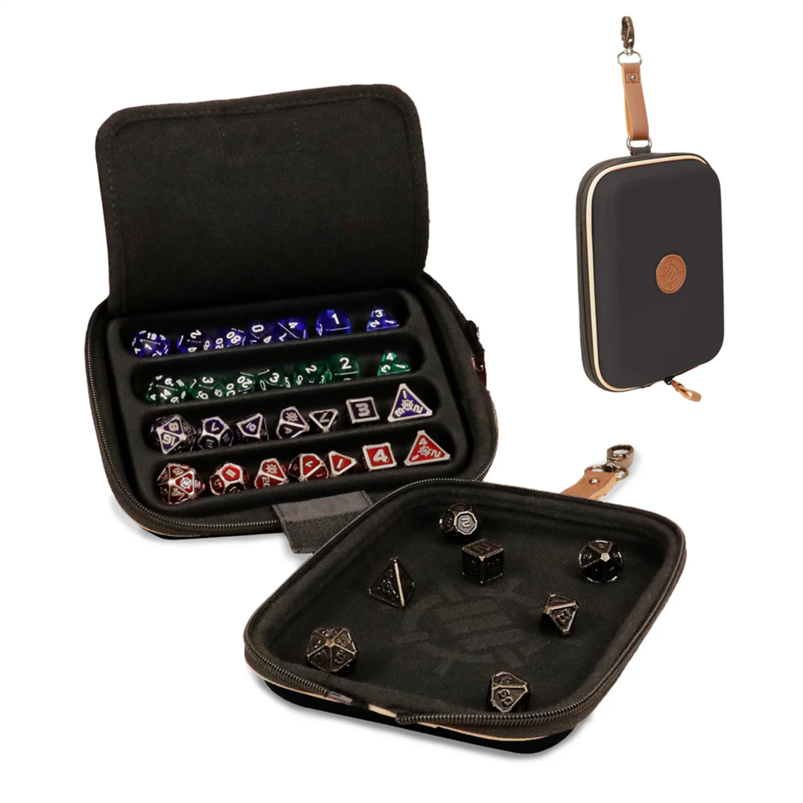 Enhance ENHANCE Dice Case and Tray (Designer Edition) - Black