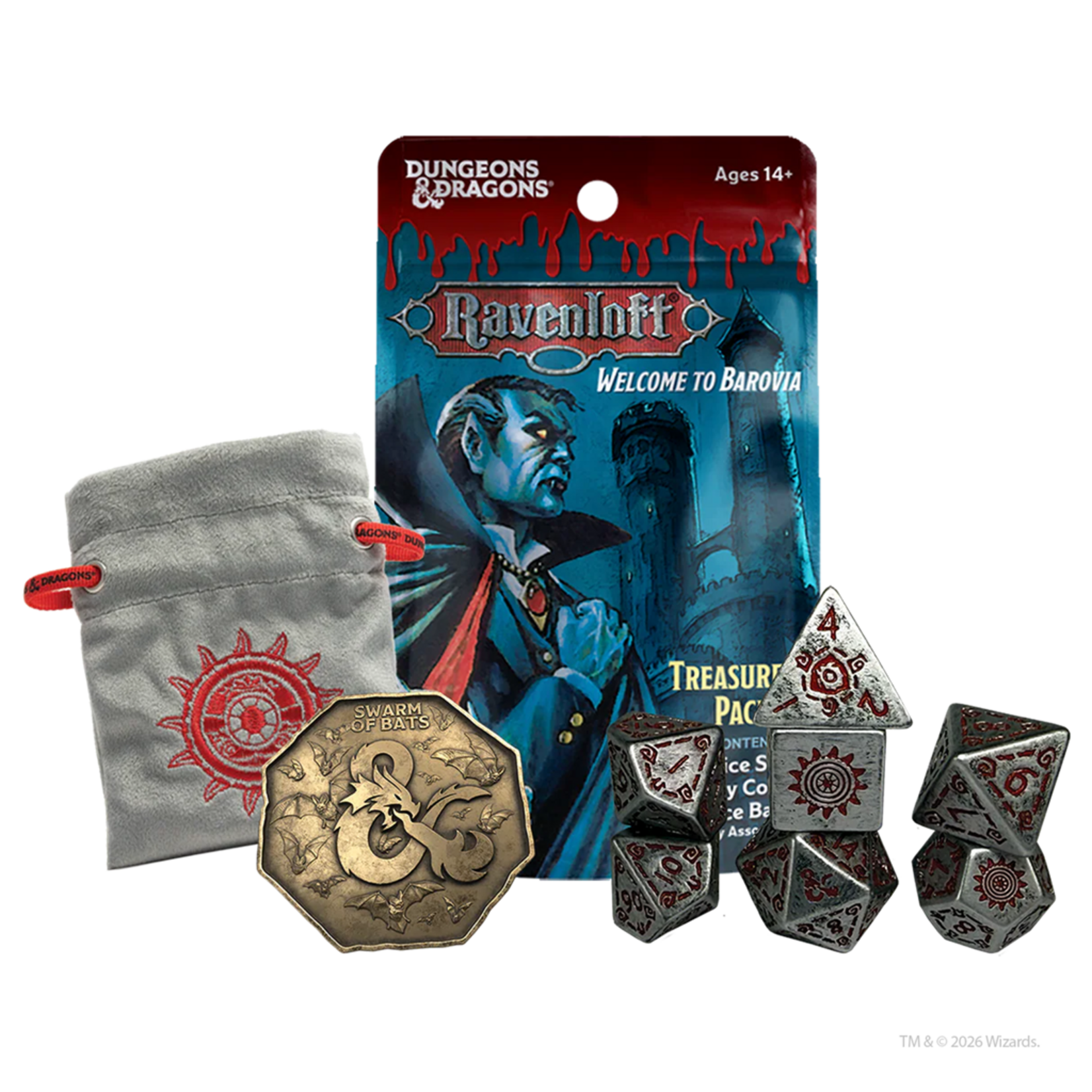 Sirius Dice D&D Ravenloft: Castle Ravenloft Treasure Pack