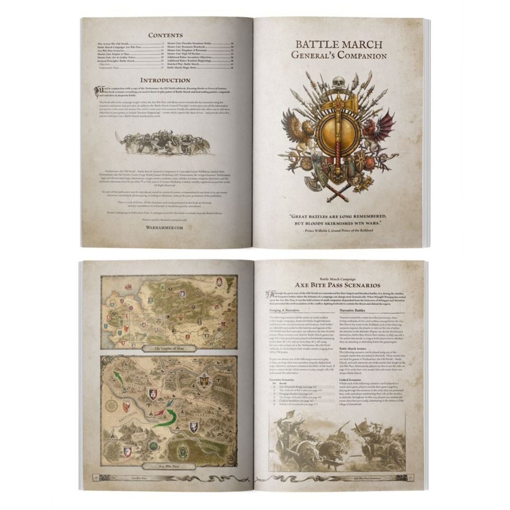 Games Workshop The Old World: Battle March General's Companion (EN)