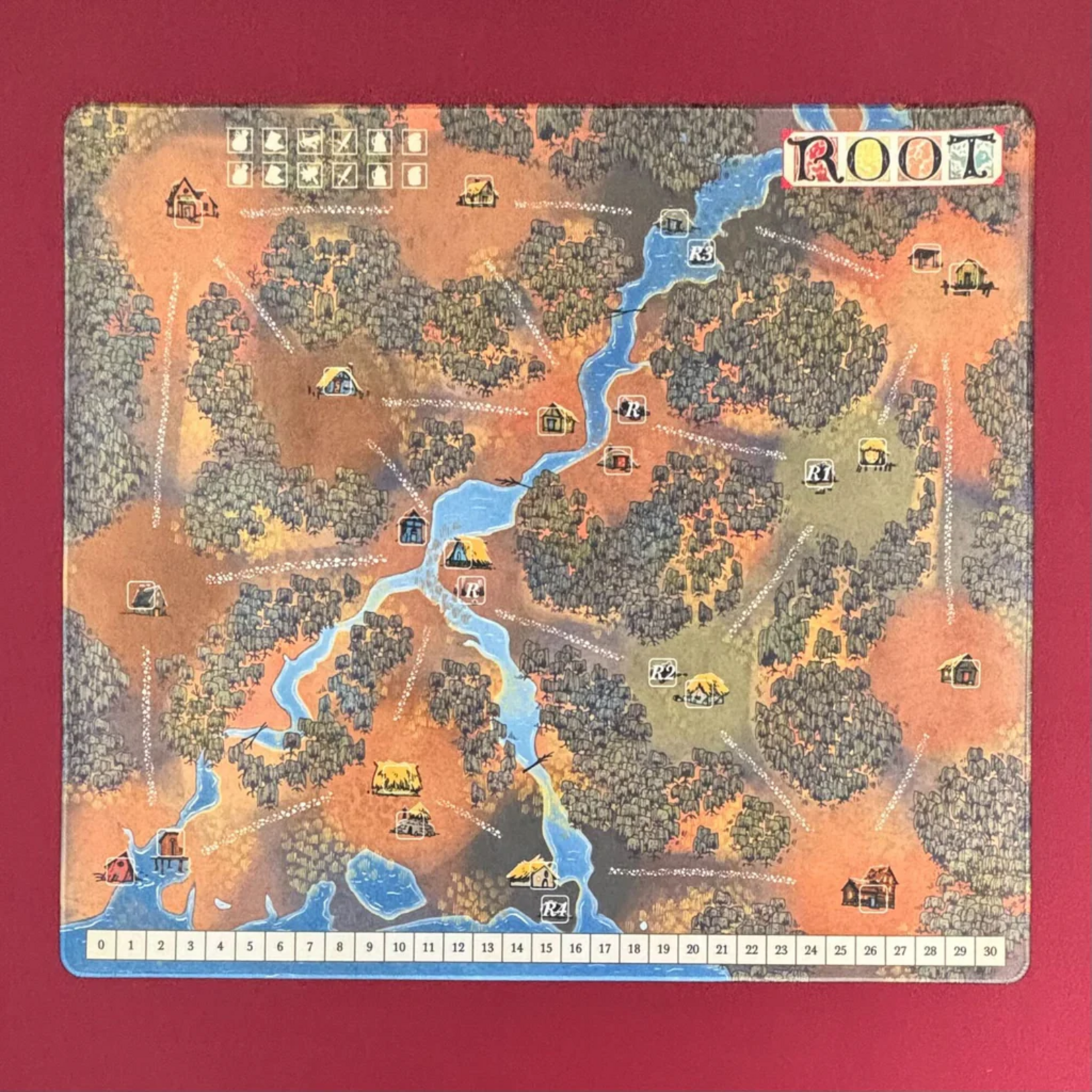 Leder Games Root: The Marsh & Gorge Playmat (Pre-order)