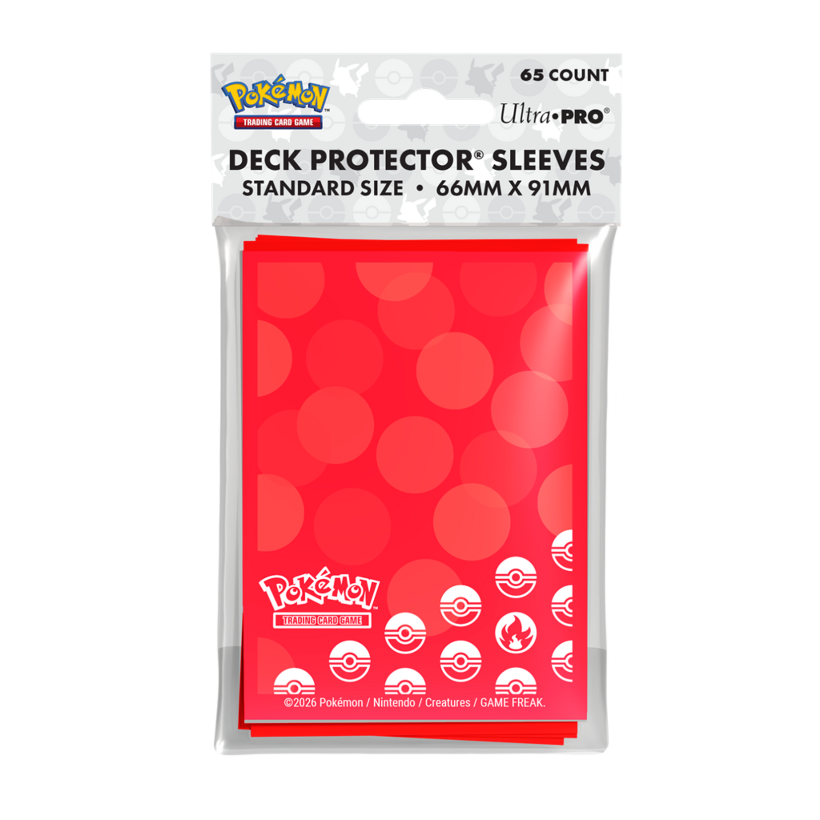 Ultra Pro Sleeves Pokemon Energy Fire (65)