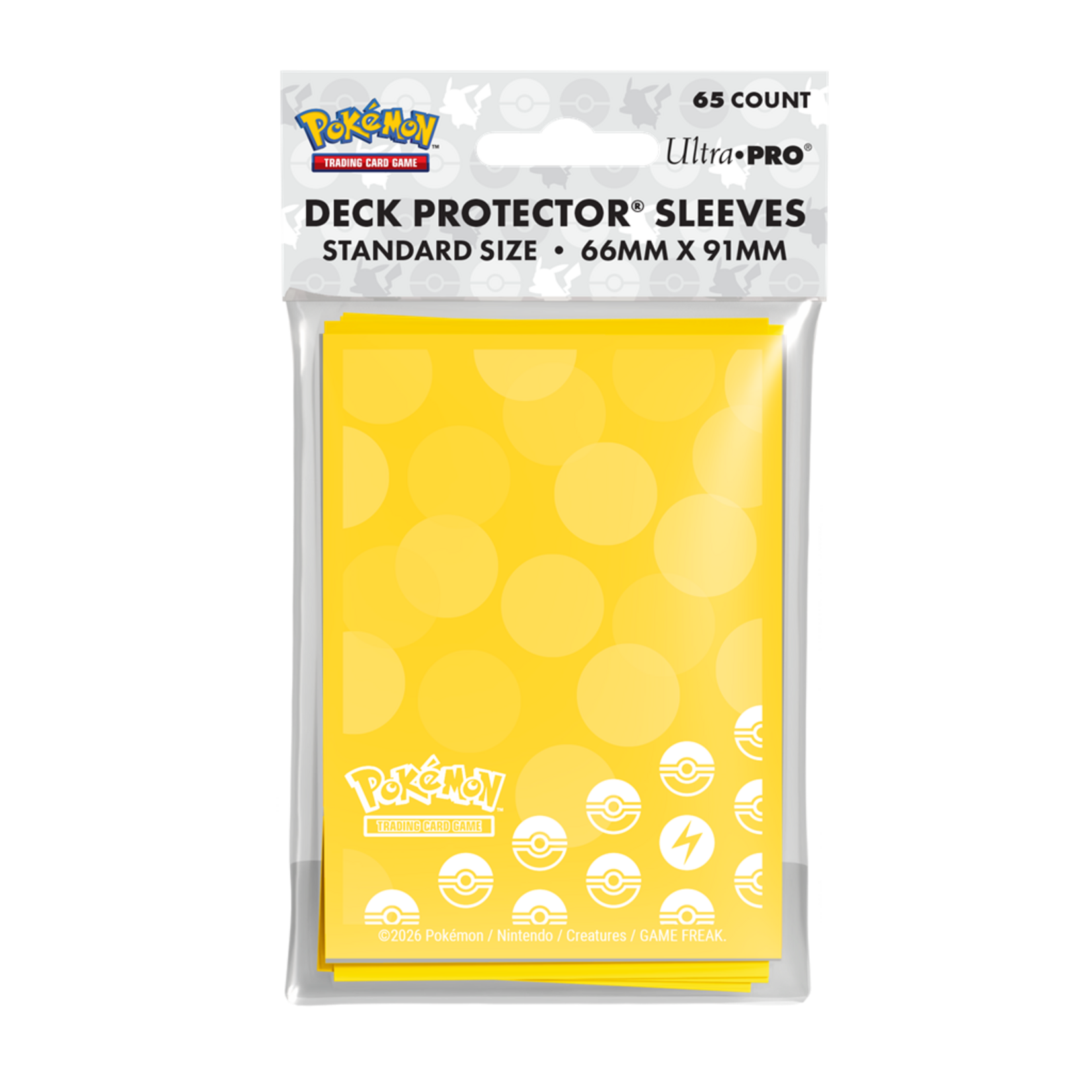 Ultra Pro Sleeves Pokemon Energy Lightning (65)
