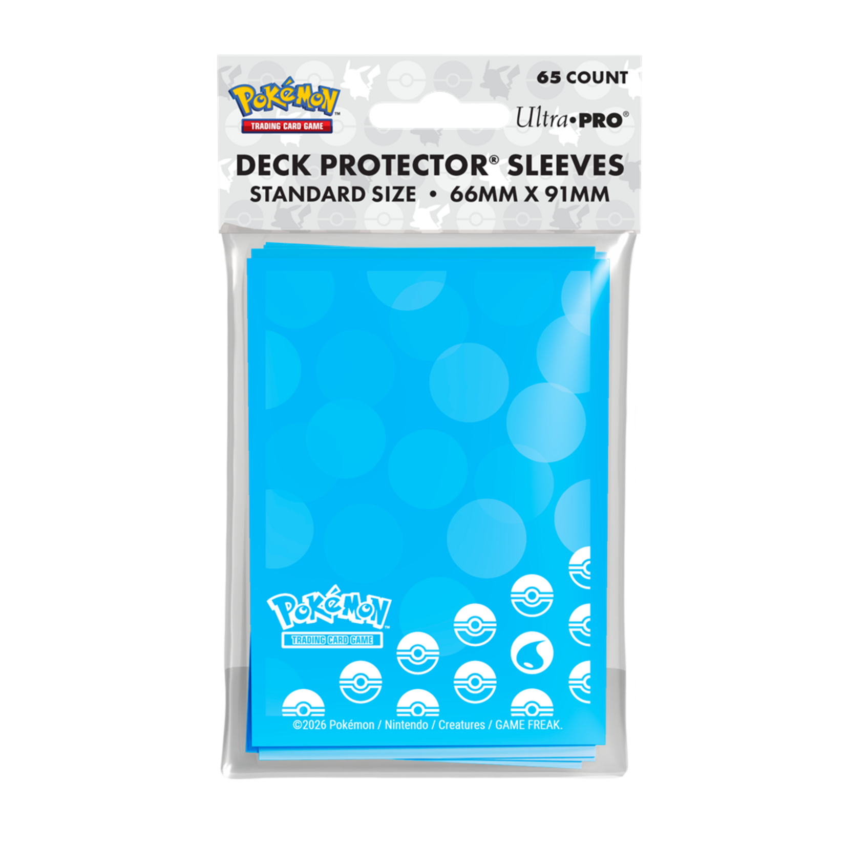 Ultra Pro Sleeves Pokemon Energy Water (65)