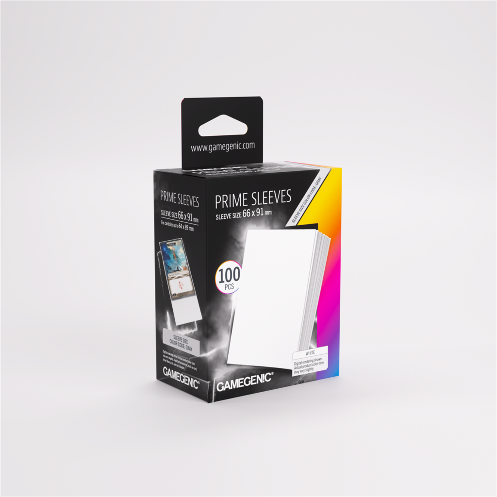 Gamegenic Gamegenic Prime Sleeves White (100)