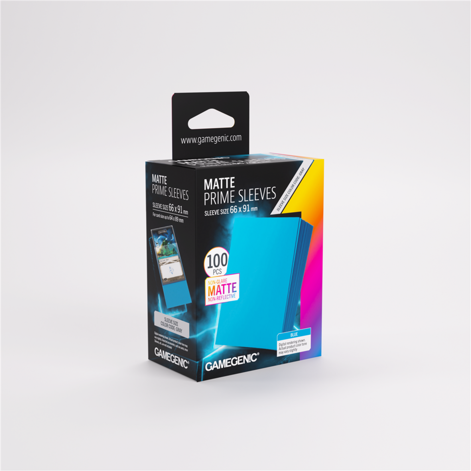 Gamegenic Gamegenic Matte Prime Sleeves Blue (100)