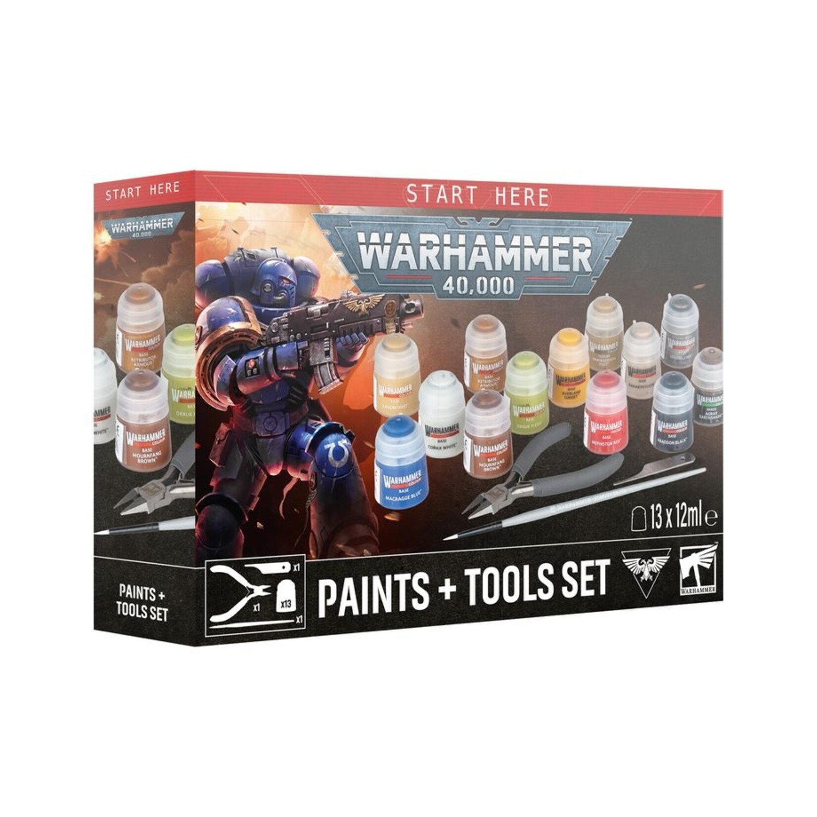 Games Workshop Warhammer 40.000 : Paints + Tools