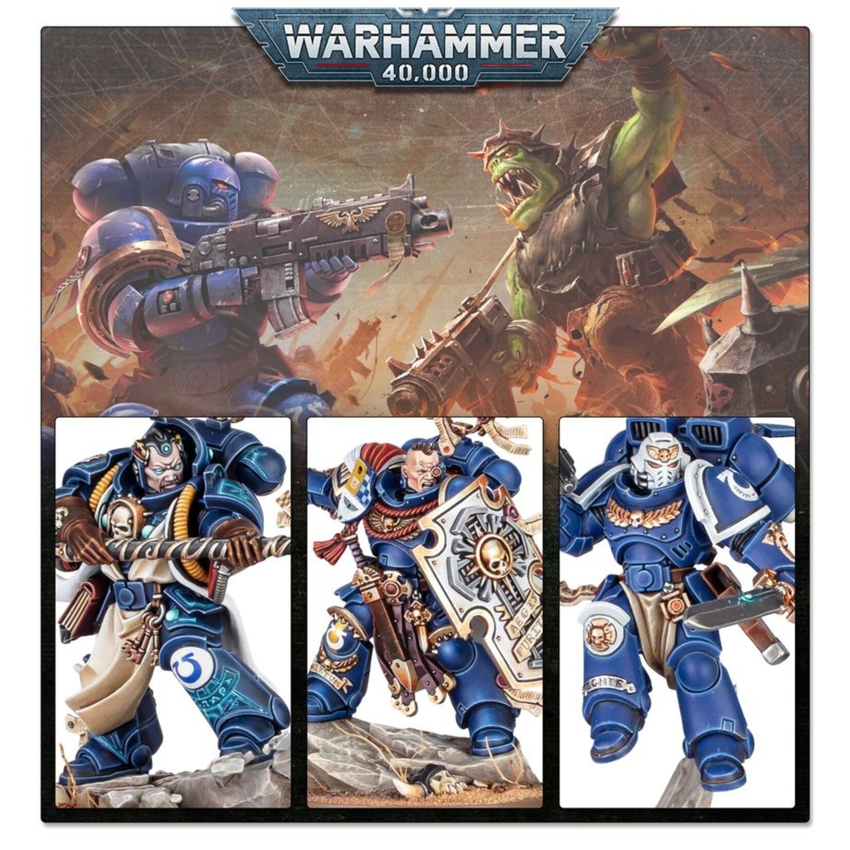 Games Workshop Warhammer 40.000: Getting Started with Space Marines (EN)