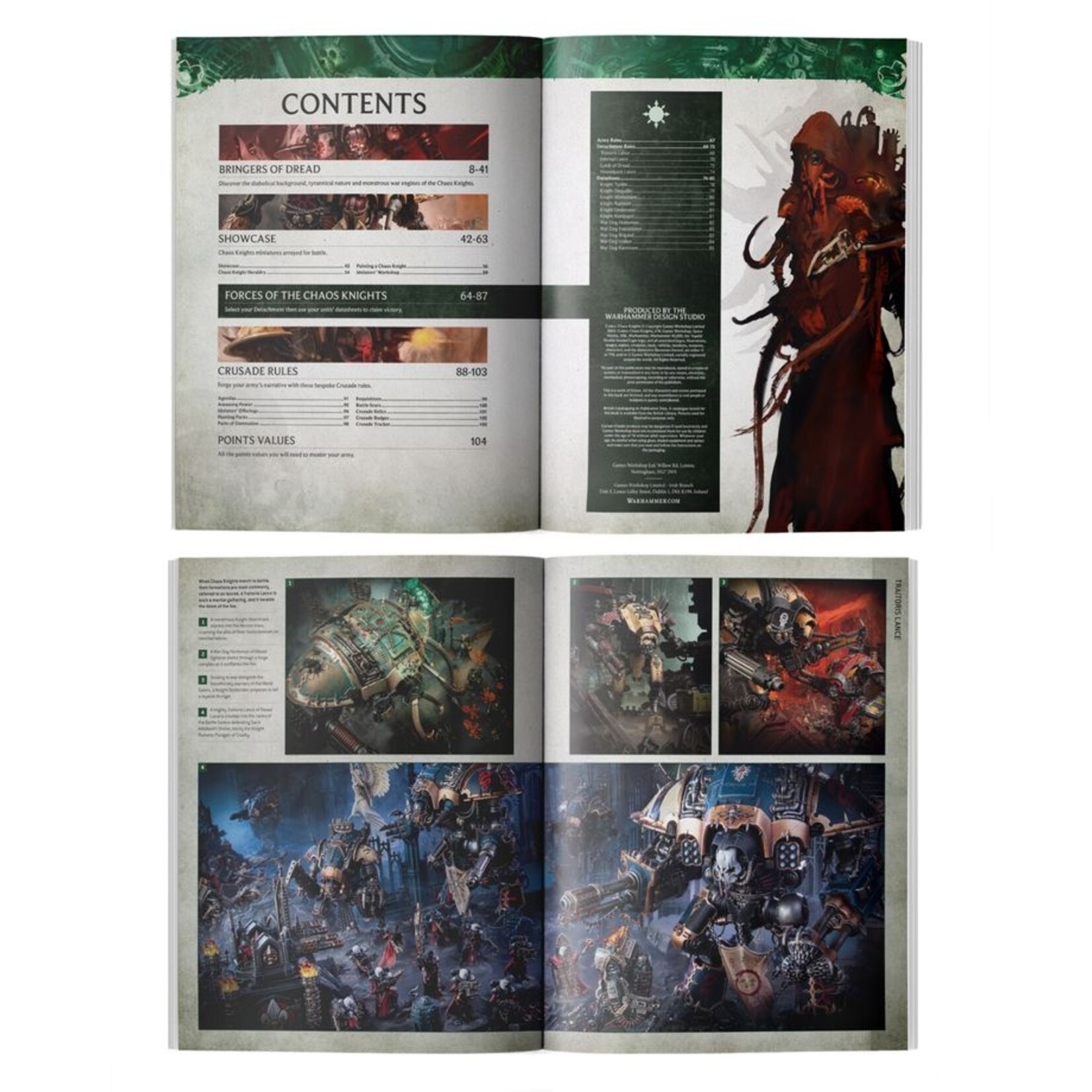 Games Workshop Codex: Chaos Knights (EN)