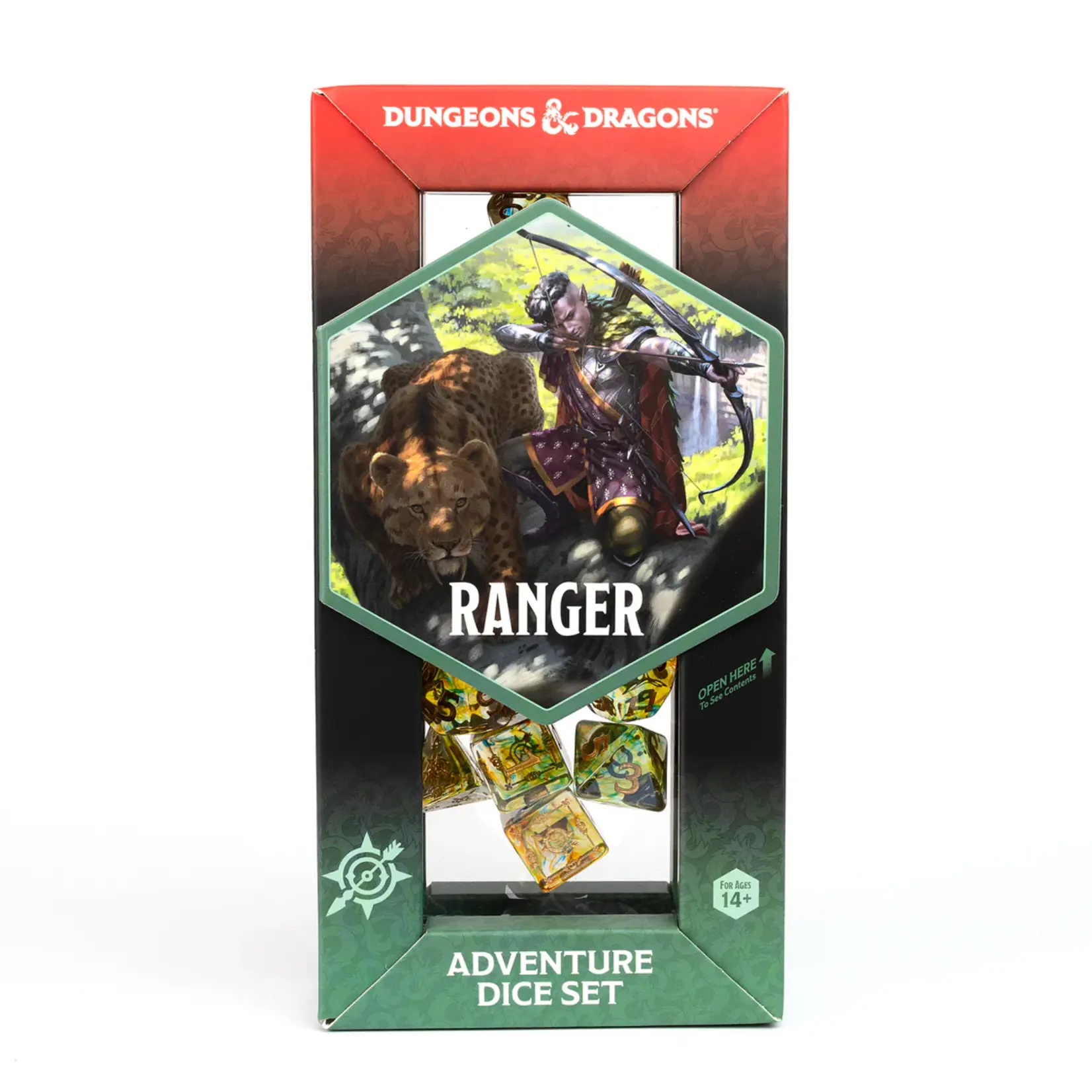 Sirius Dice D&D Adventure Dice - Ranger: Gold
