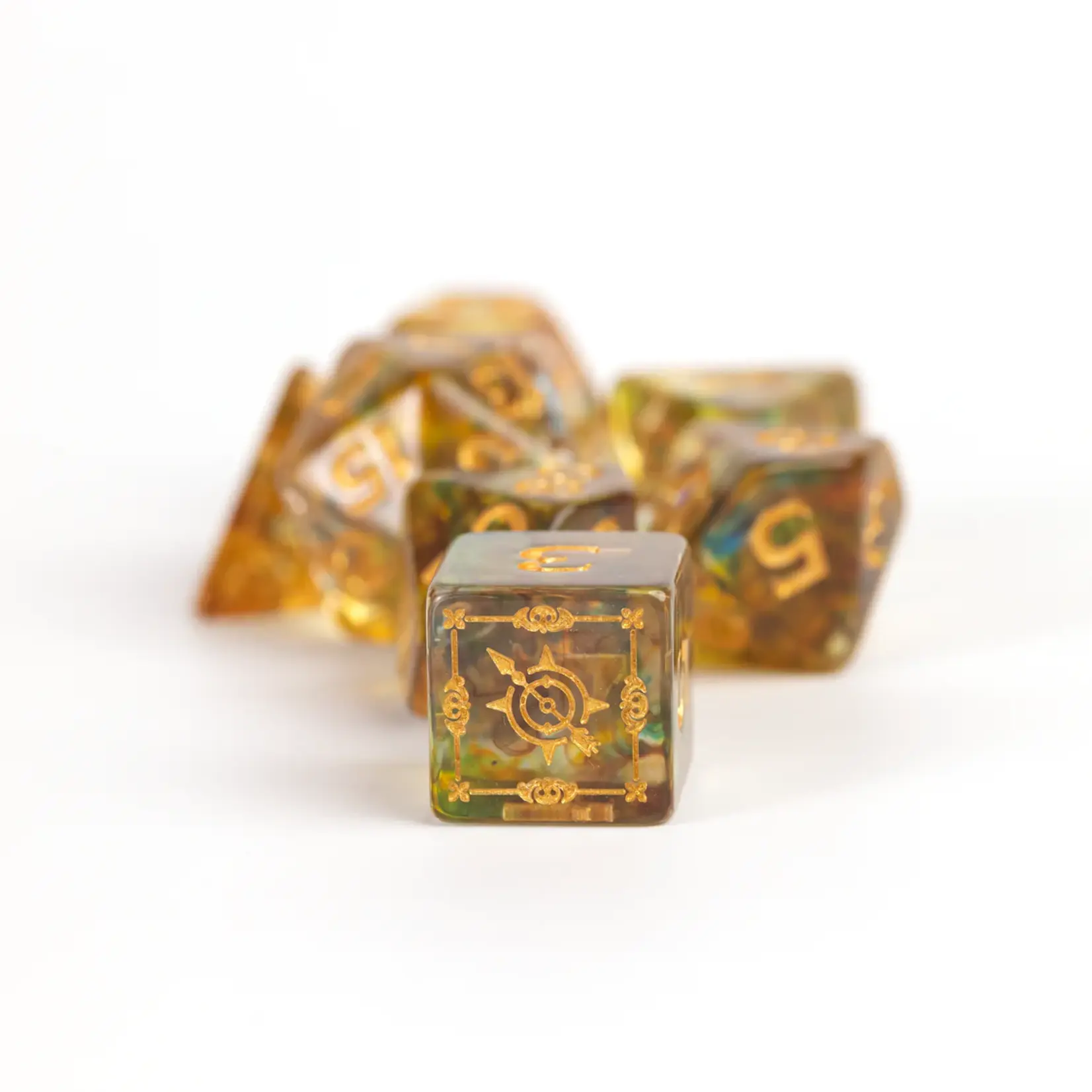 Sirius Dice D&D Adventure Dice - Ranger: Gold