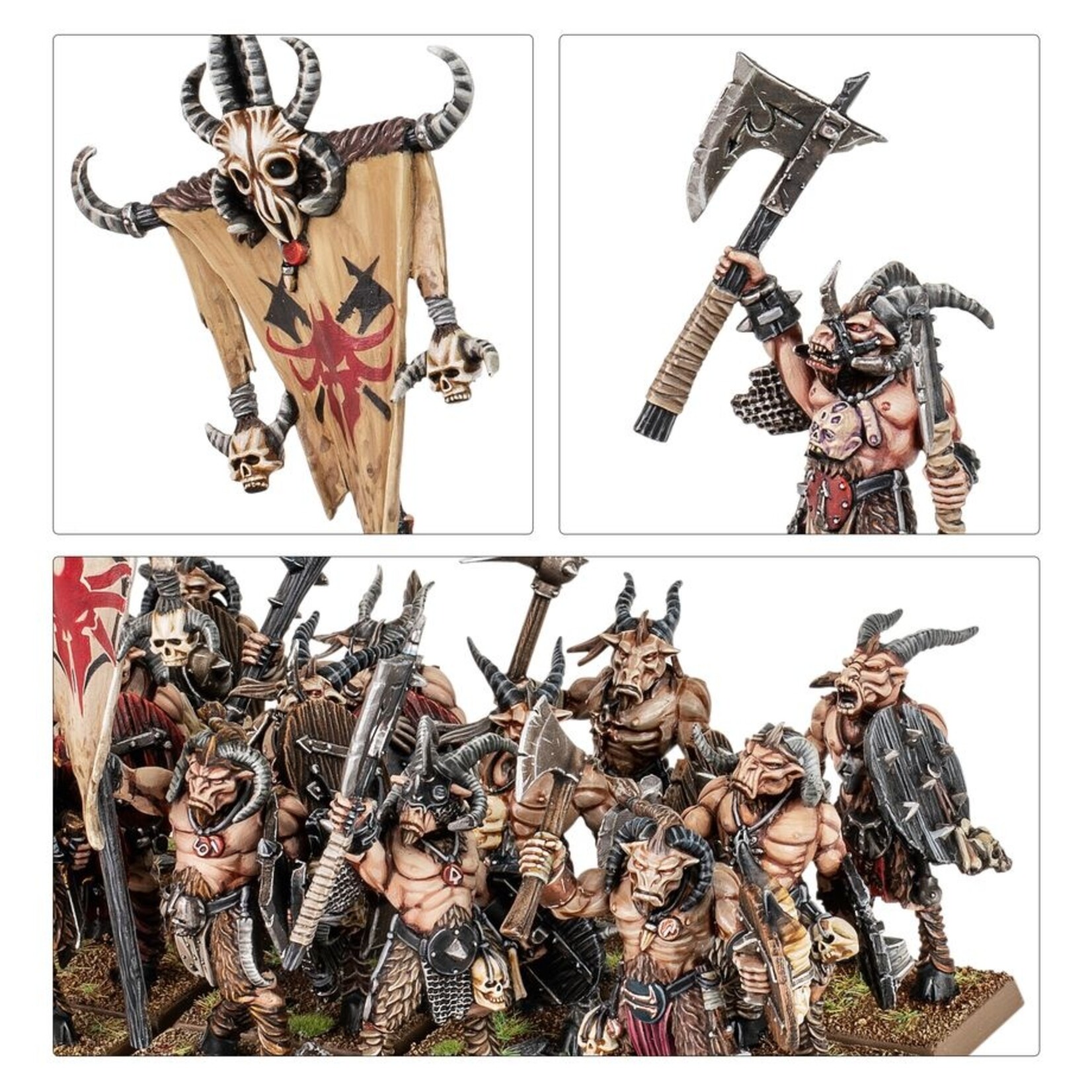 Games Workshop Beastmen Brayherds Gor Herd