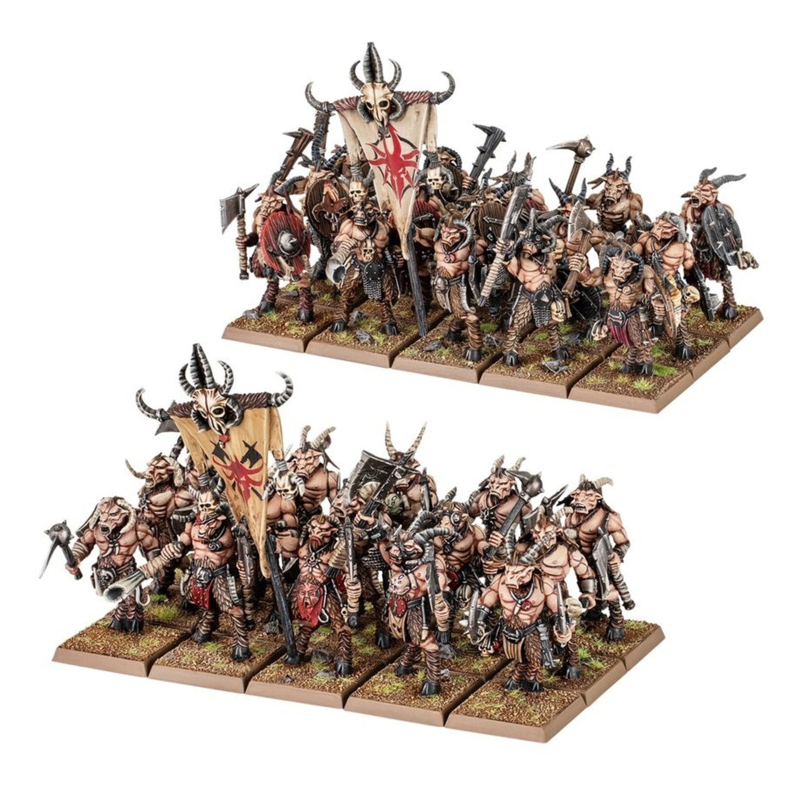 Games Workshop Beastmen Brayherds Bestigor Herd