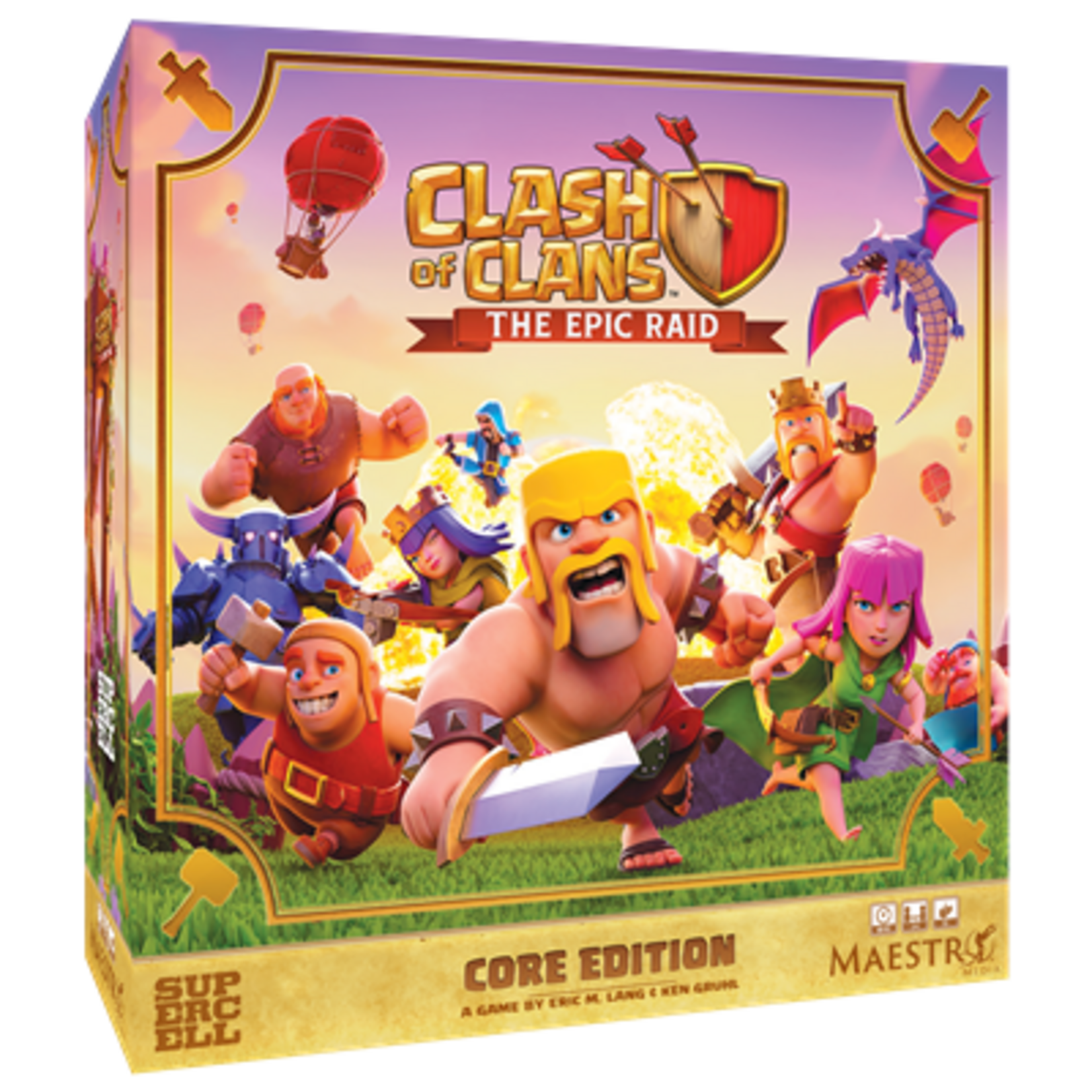 Maestro Media Clash of Clans: The Epic Raid (EN)