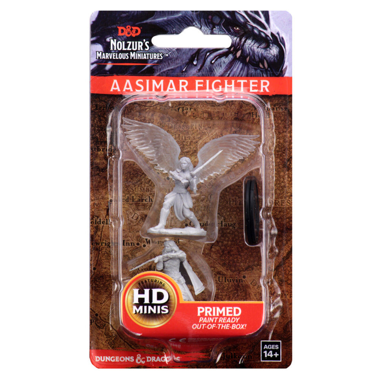 Wizkids D&D Nolzur's Marvelous Miniatures Aasimar Fighter Female