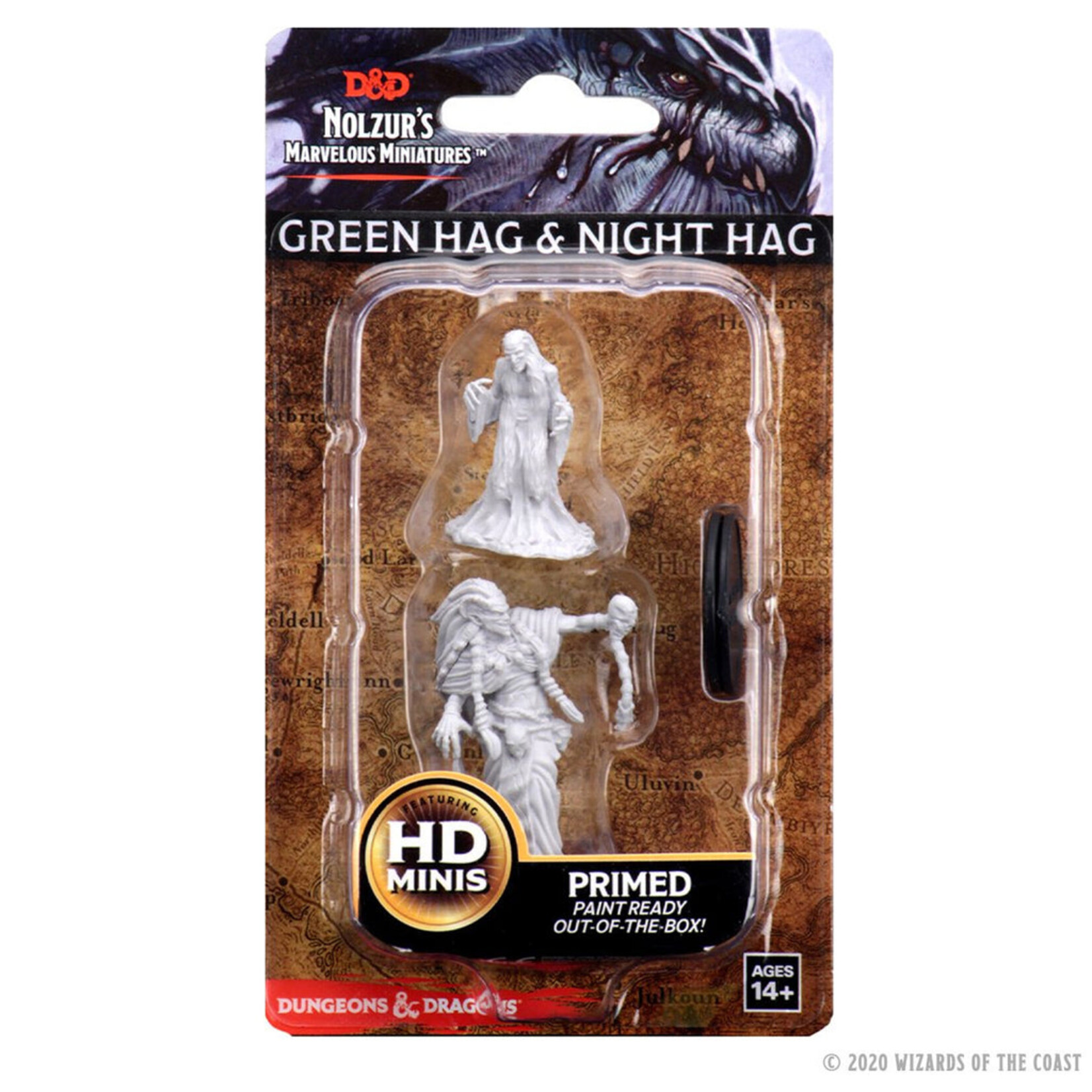 Wizkids D&D Nolzur's Marvelous Miniatures Green Hag & Night Hag