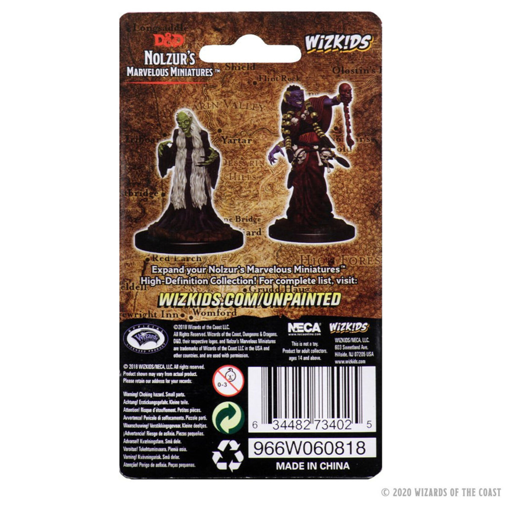 Wizkids D&D Nolzur's Marvelous Miniatures Green Hag & Night Hag
