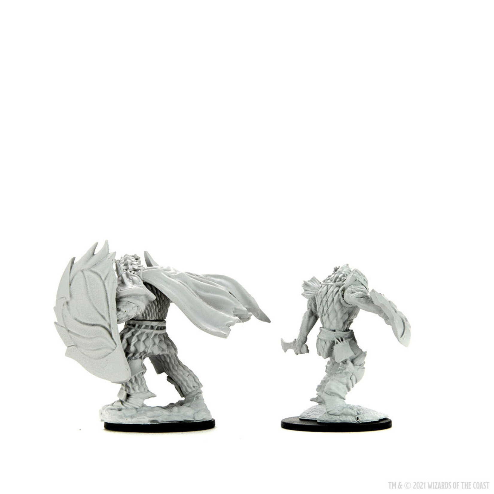 Wizkids D&D Nolzur's Marvelous Miniatures Dragonborn Fighter Male (with Spear)