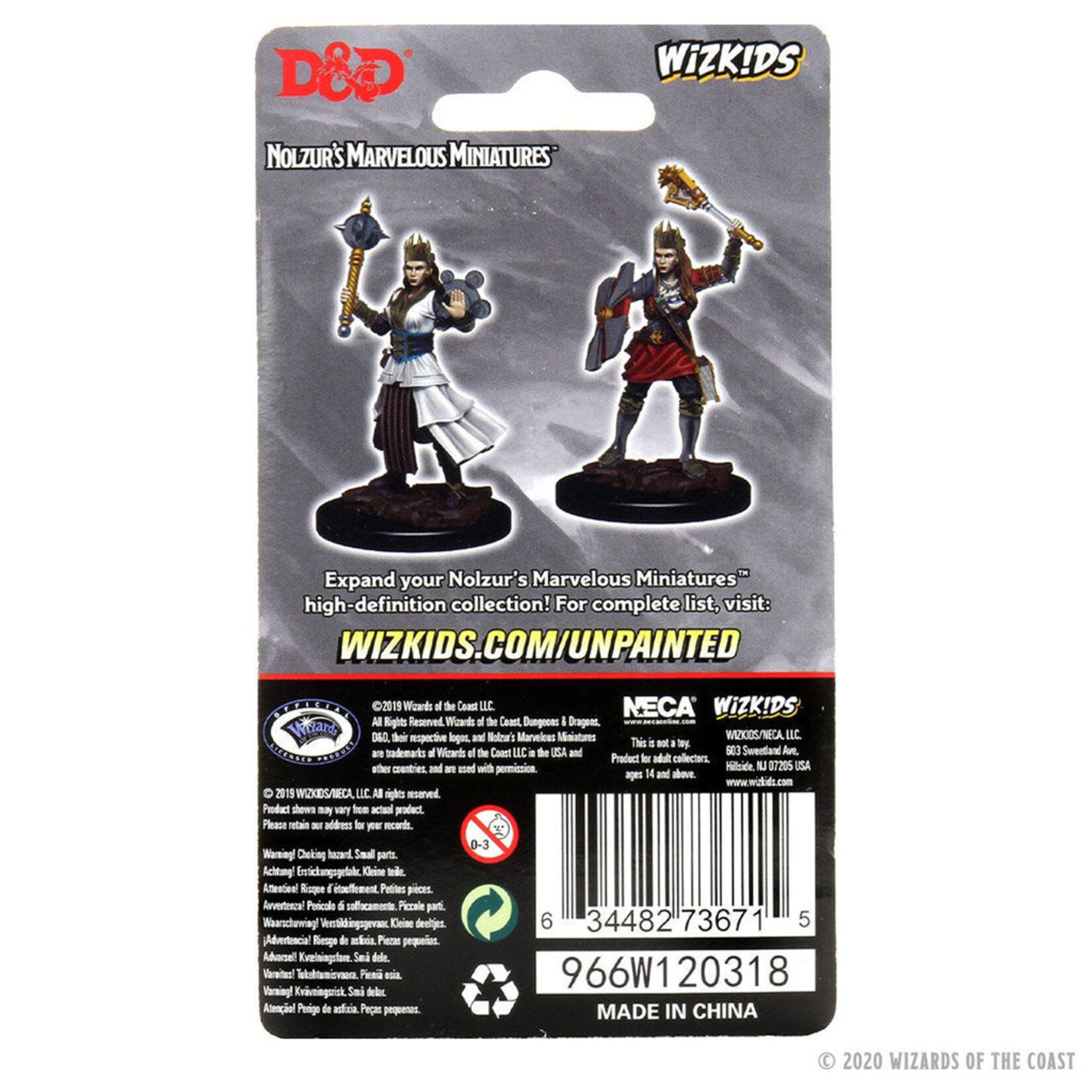 Wizkids D&D Nolzur's Marvelous Miniatures Human Cleric Female
