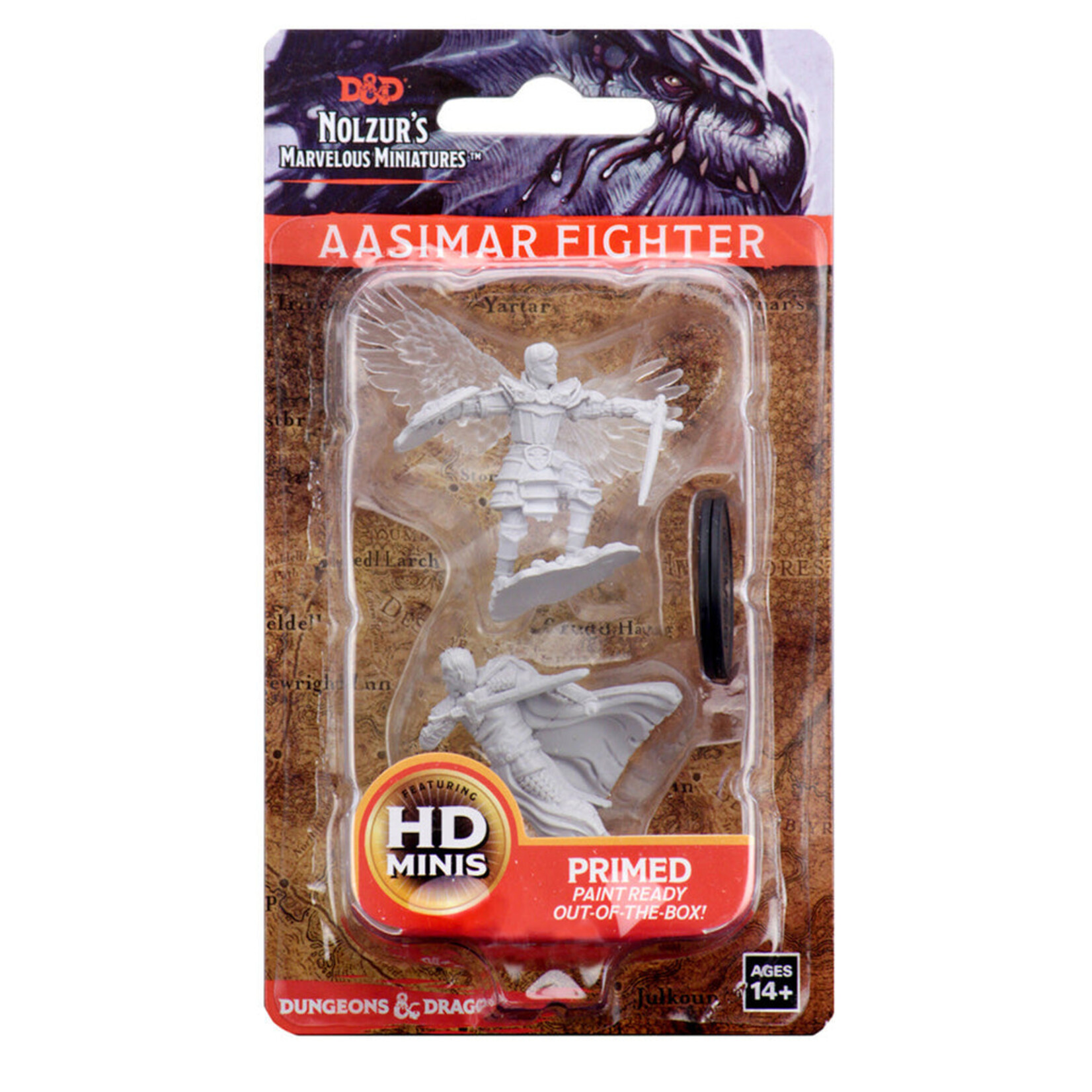 Wizkids D&D Nolzur's Marvelous Miniatures Aasimar Fighter Male