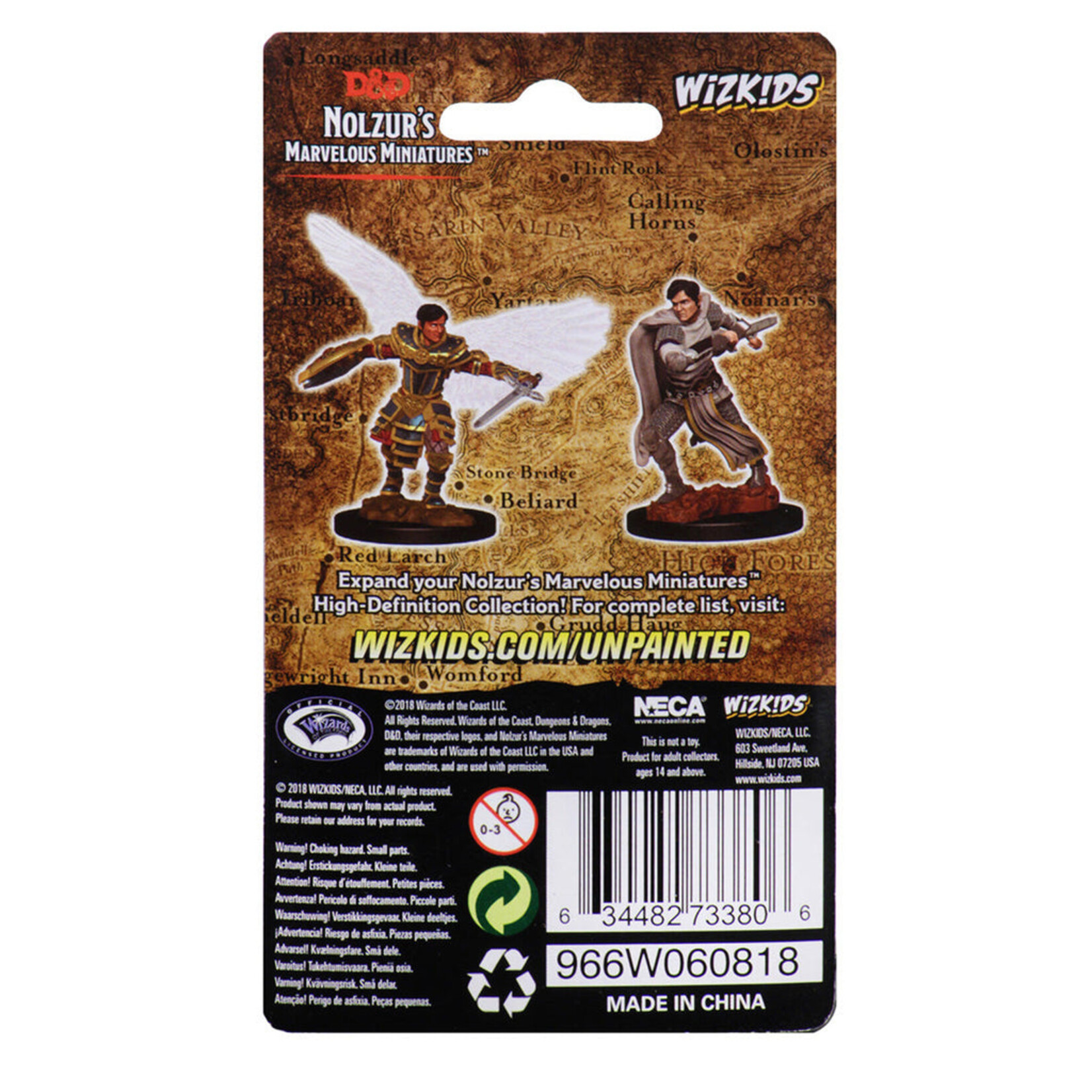Wizkids D&D Nolzur's Marvelous Miniatures Aasimar Fighter Male