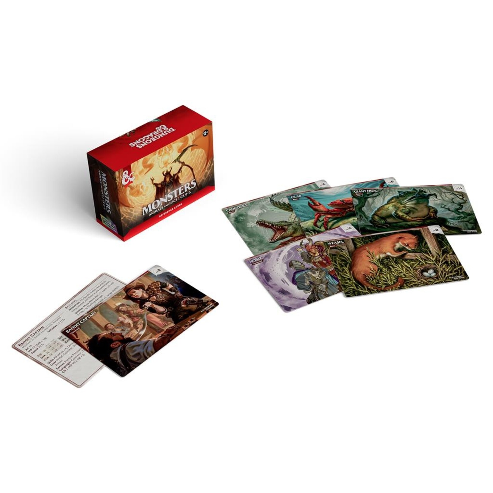 Wizards of the Coast D&D 5e Reference Cards Monsters: Animals and NPCs (EN) (Pre-order)